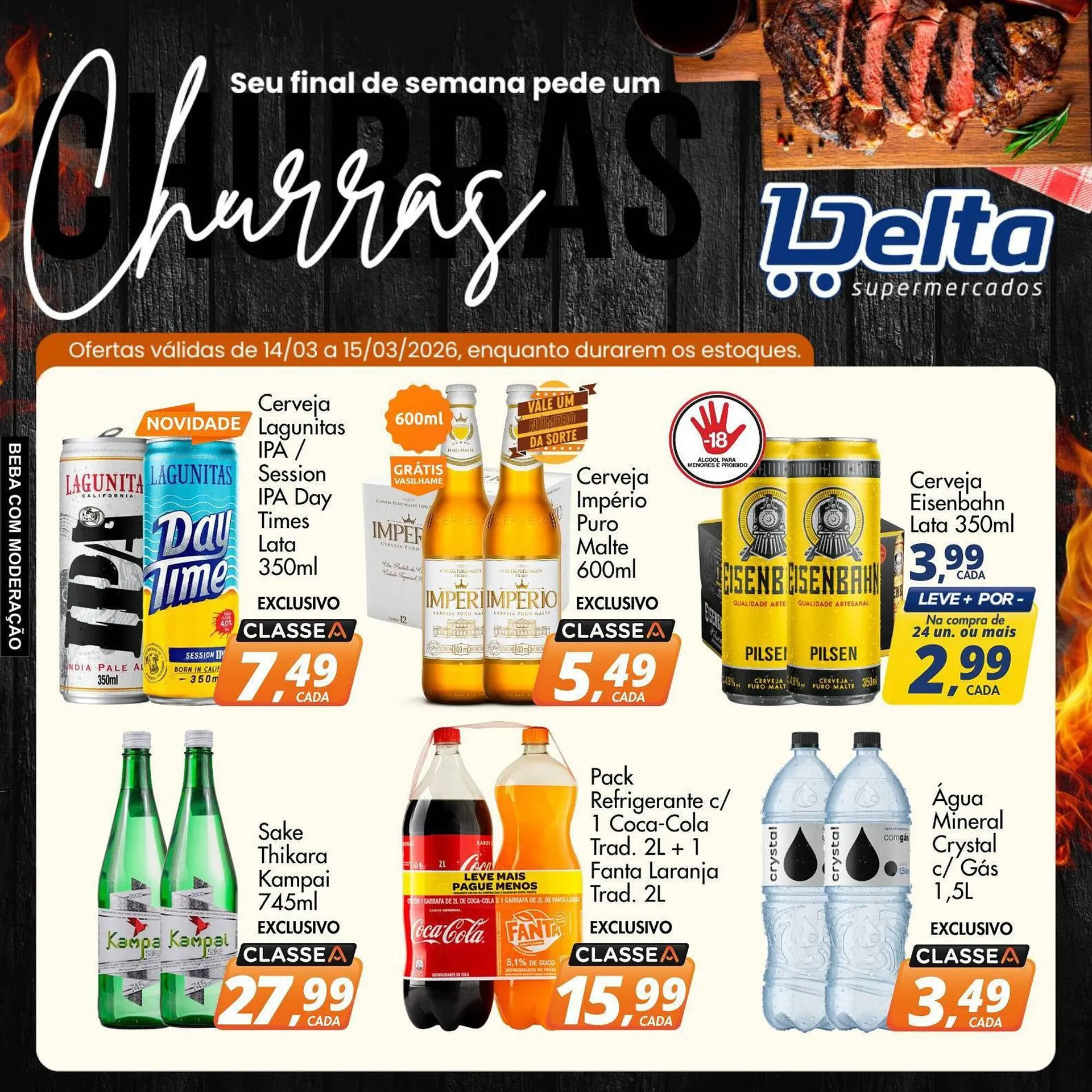 Encarte de Catálogo Delta Supermercados 14 de março até 15 de março 2026 - Pagina 2
