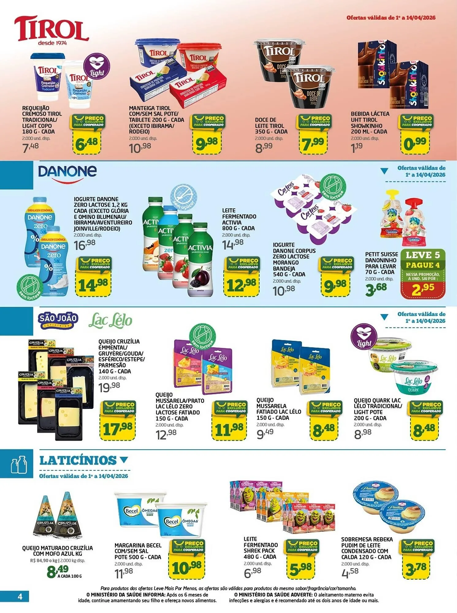 Encarte de Tabloide Cooper 1 de abril até 14 de abril 2026 - Pagina 4