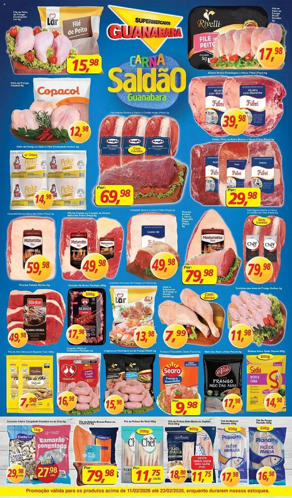 Encarte de Encarte Supermercados Guanabara 11 de fevereiro até 23 de fevereiro 2026 - Pagina 5