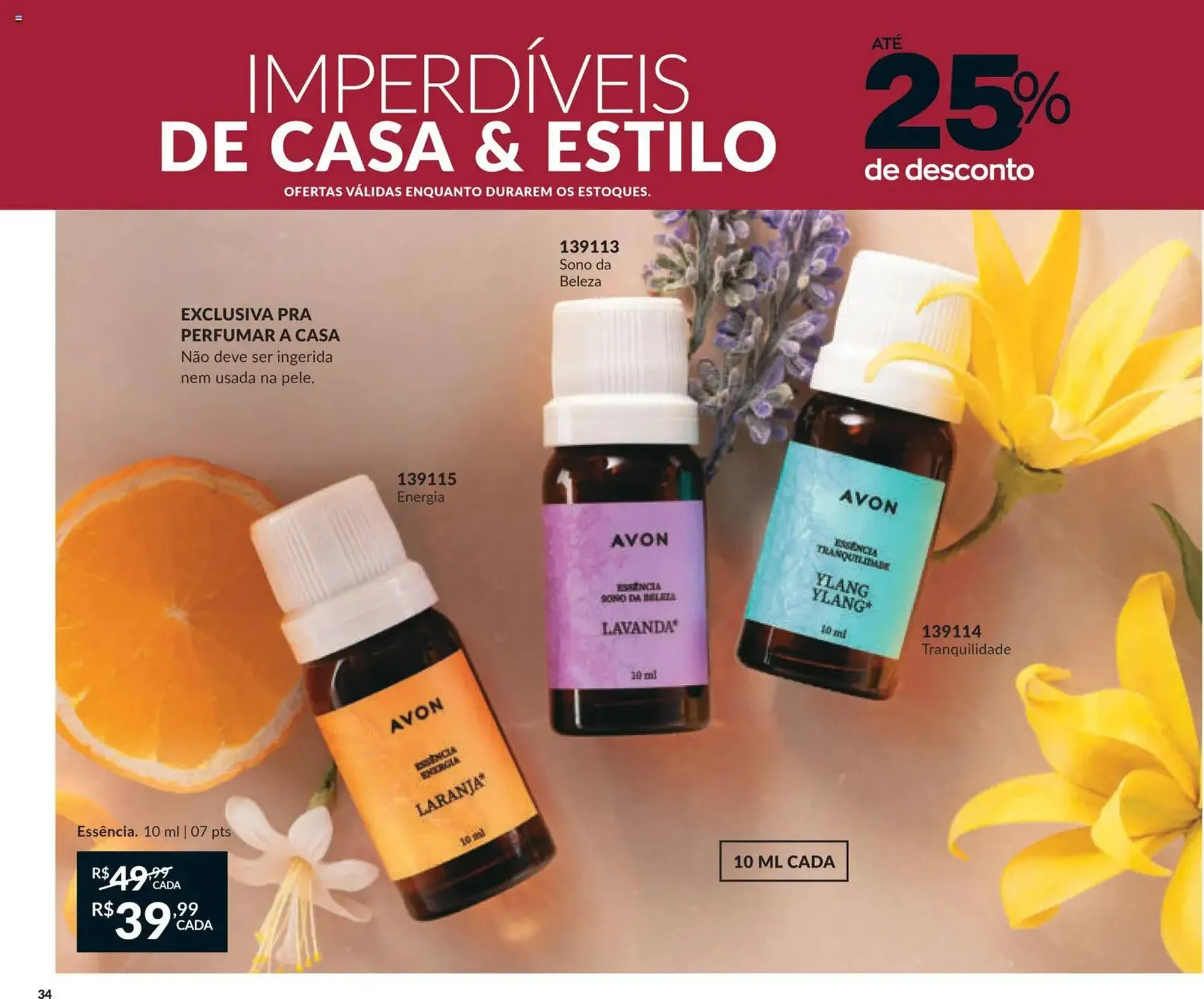 Encarte de Catálogo Avon 6 de janeiro até 3 de fevereiro 2026 - Pagina 34