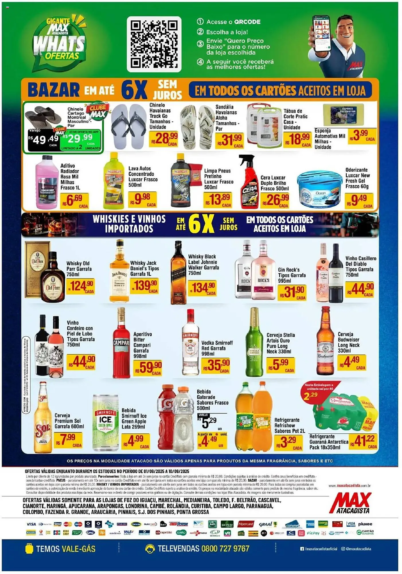 Encarte de Catálogo Max Atacadista 1 de agosto até 11 de agosto 2025 - Pagina 2