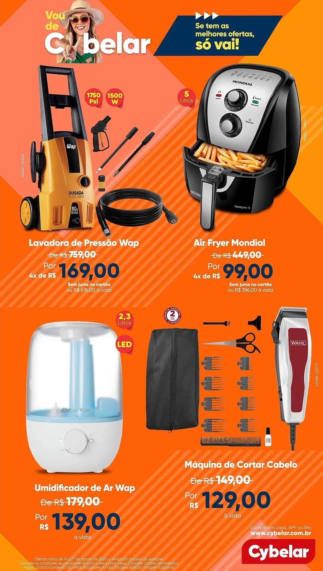 Encarte de Catálogo Cybelar 20 de agosto até 27 de agosto 2025 - Pagina 8