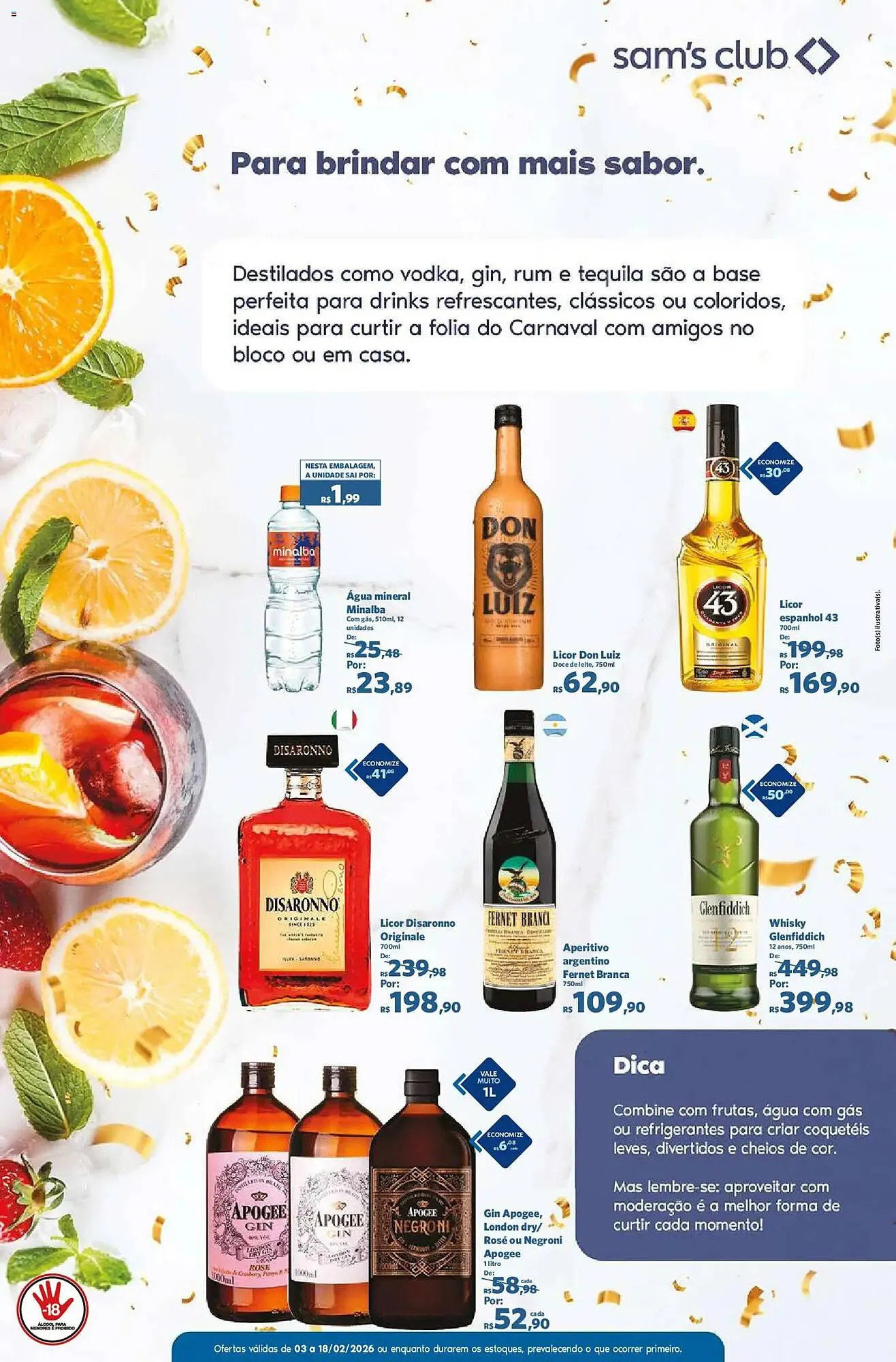 Encarte de Folheto Sam's Club 3 de fevereiro até 18 de fevereiro 2026 - Pagina 7