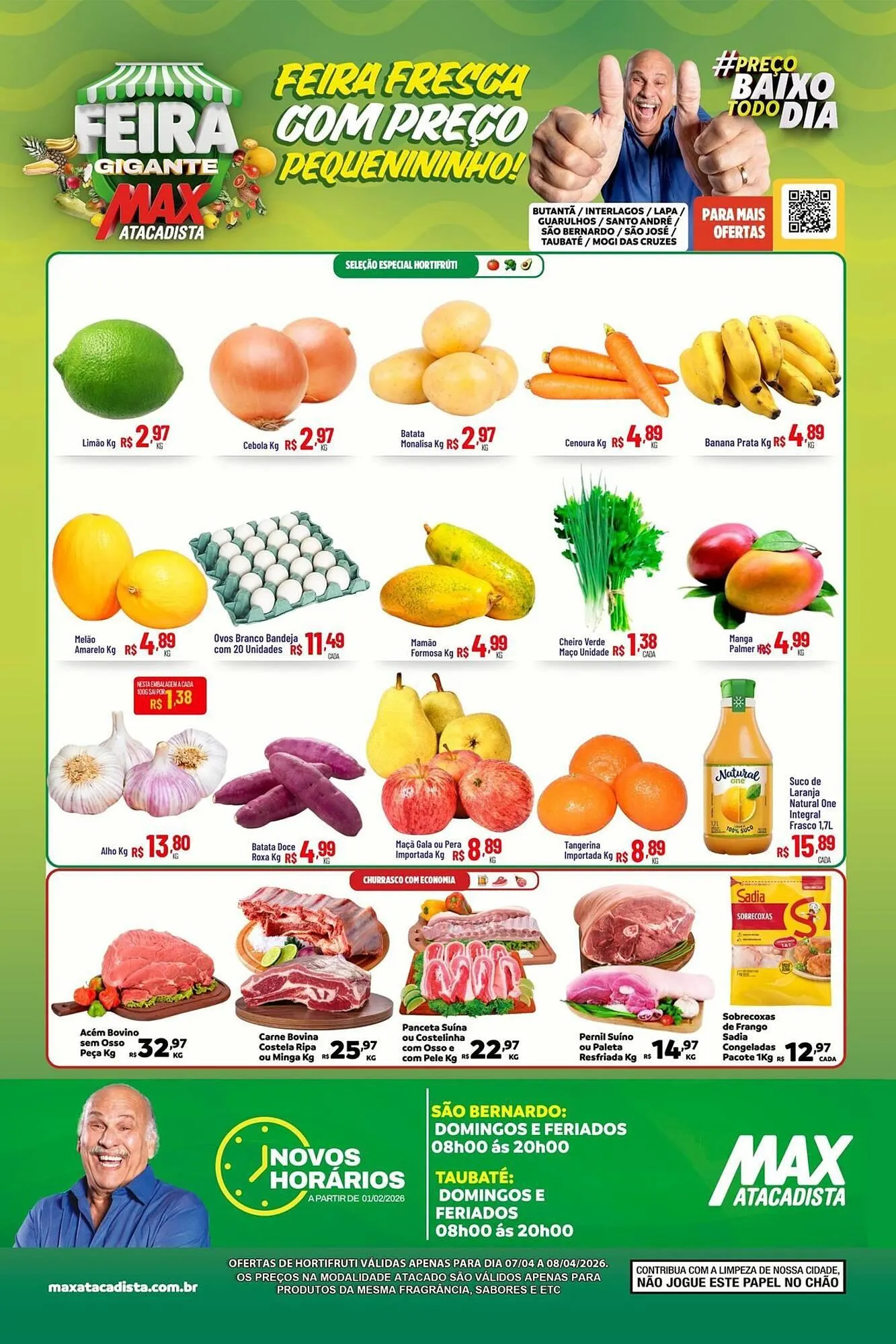 Encarte de Encarte Max Atacadista 8 de abril até 8 de abril 2026 - Pagina 1