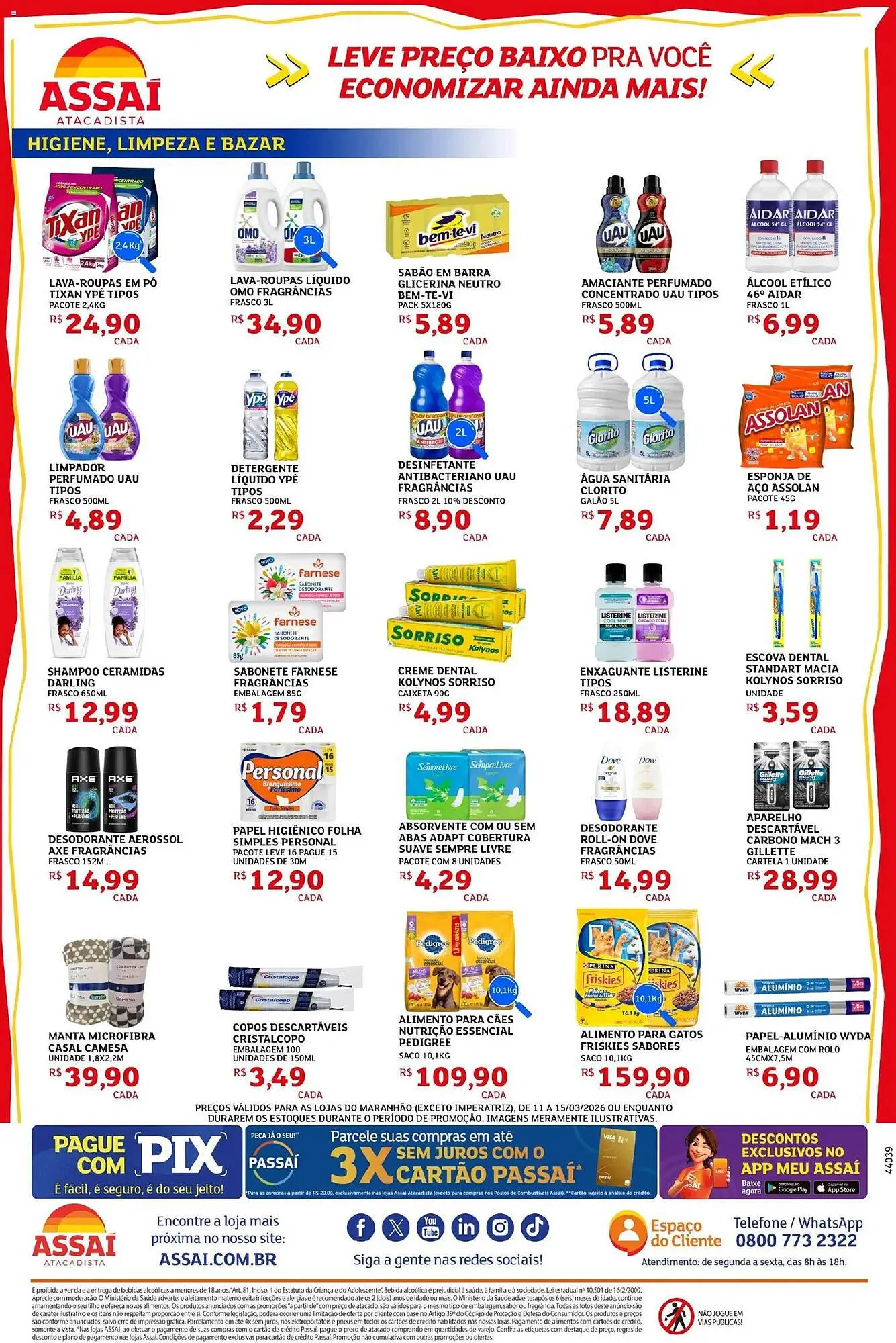 Encarte de Encarte Assaí Atacadista 12 de março até 15 de março 2026 - Pagina 4