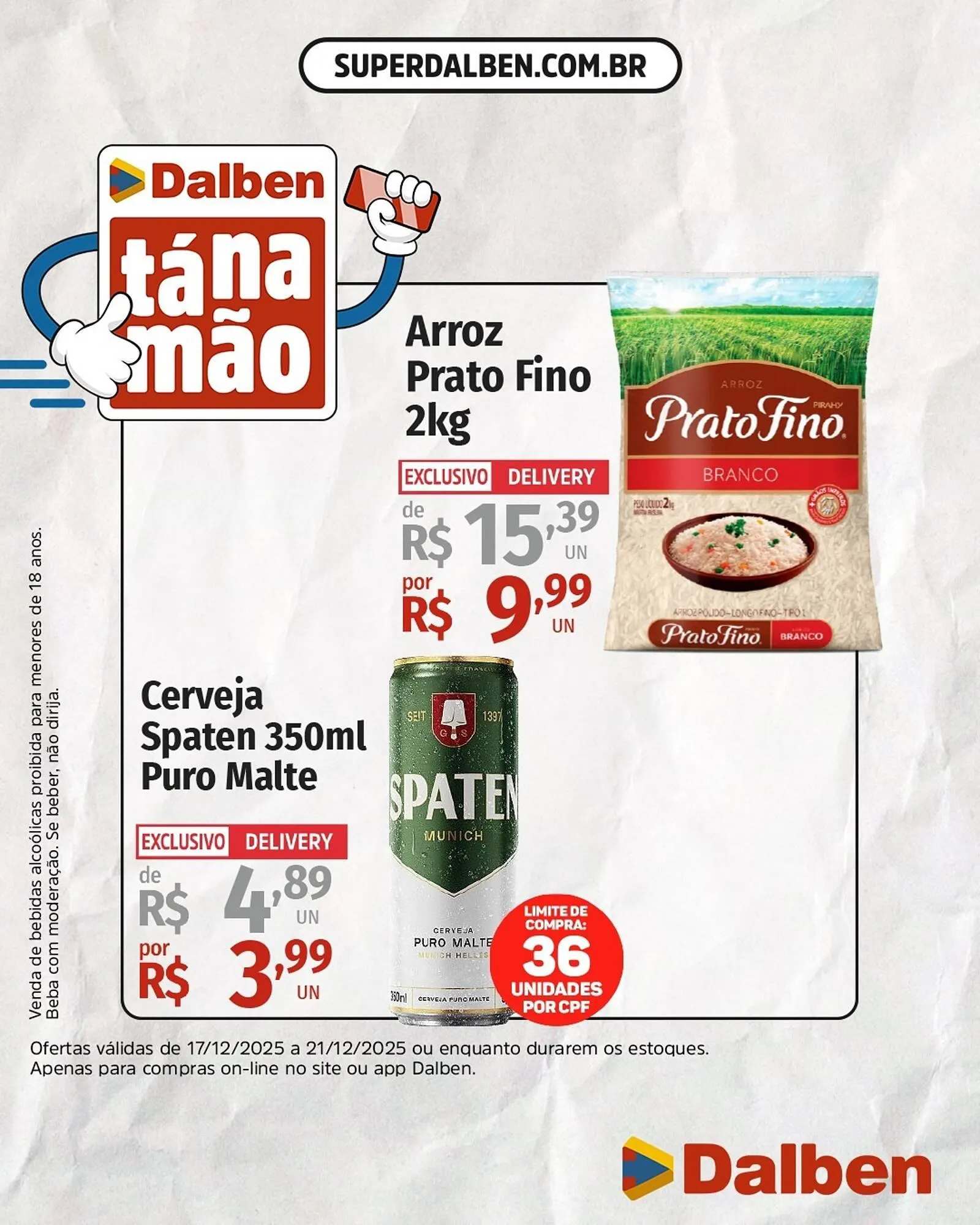 Encarte de Catálogo Supermercado Dalben 17 de dezembro até 21 de dezembro 2025 - Pagina 2