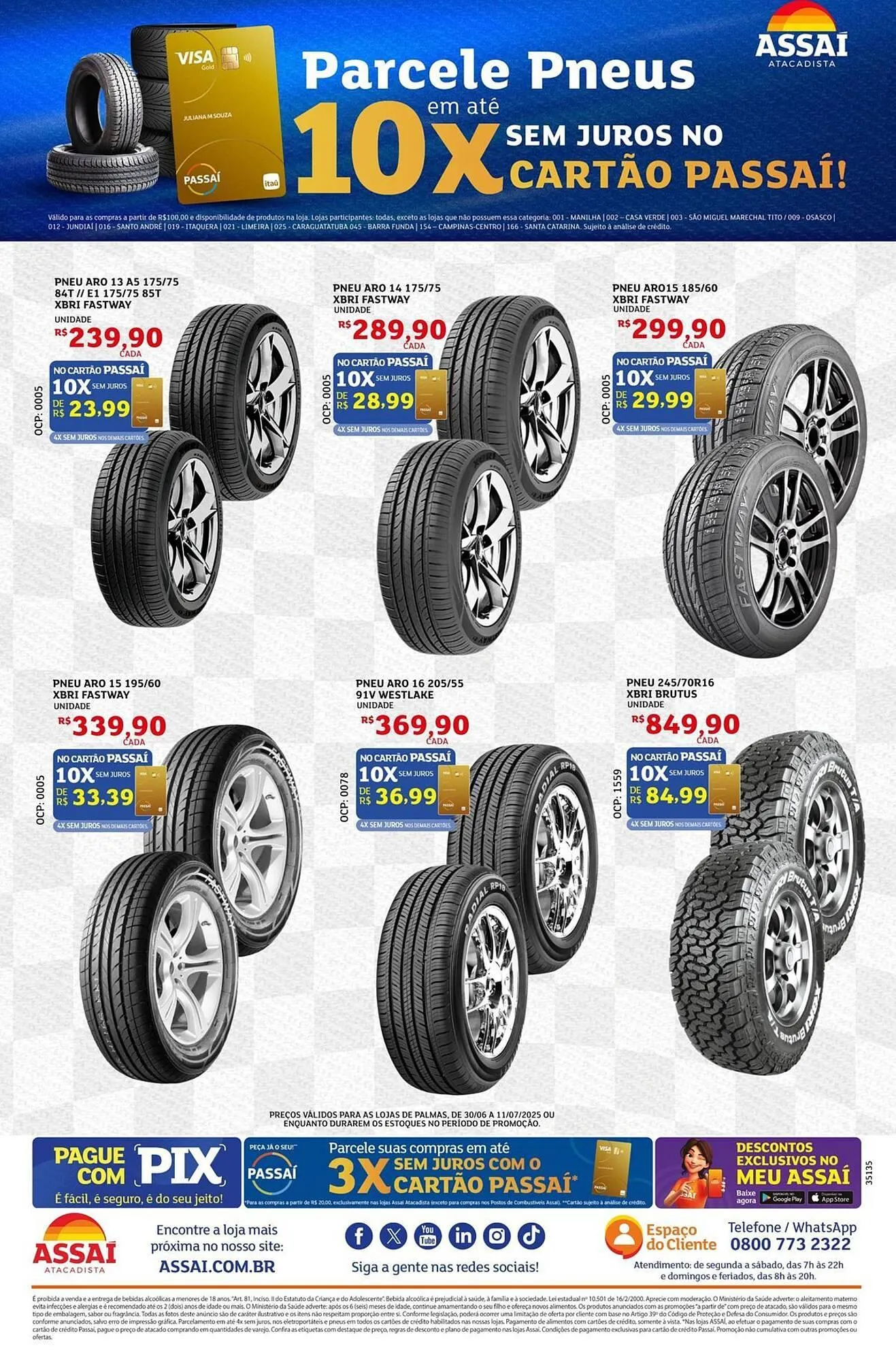 Encarte de Catálogo Assaí Atacadista 30 de junho até 11 de julho 2025 - Pagina 2