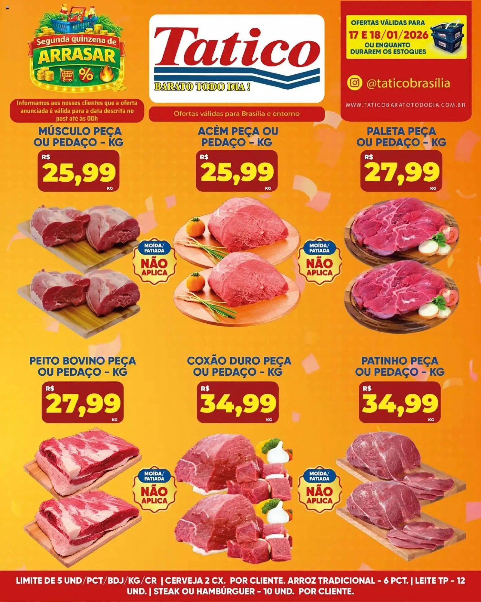 Encarte de Tabloide Tatico 17 de janeiro até 18 de janeiro 2026 - Pagina 12