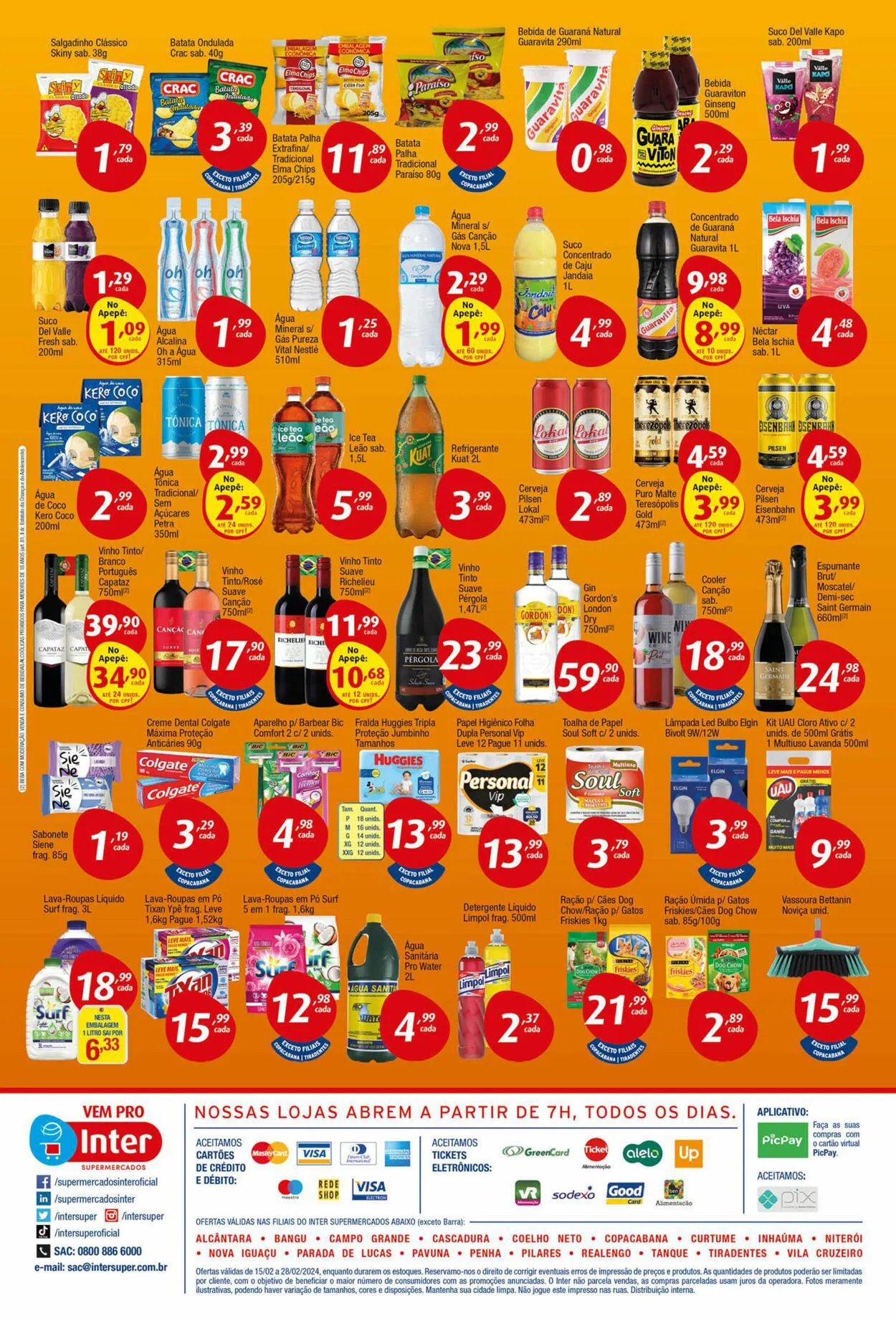 Encarte de Inter Supermercados 15 de fevereiro até 28 de fevereiro 2024 - Pagina 4