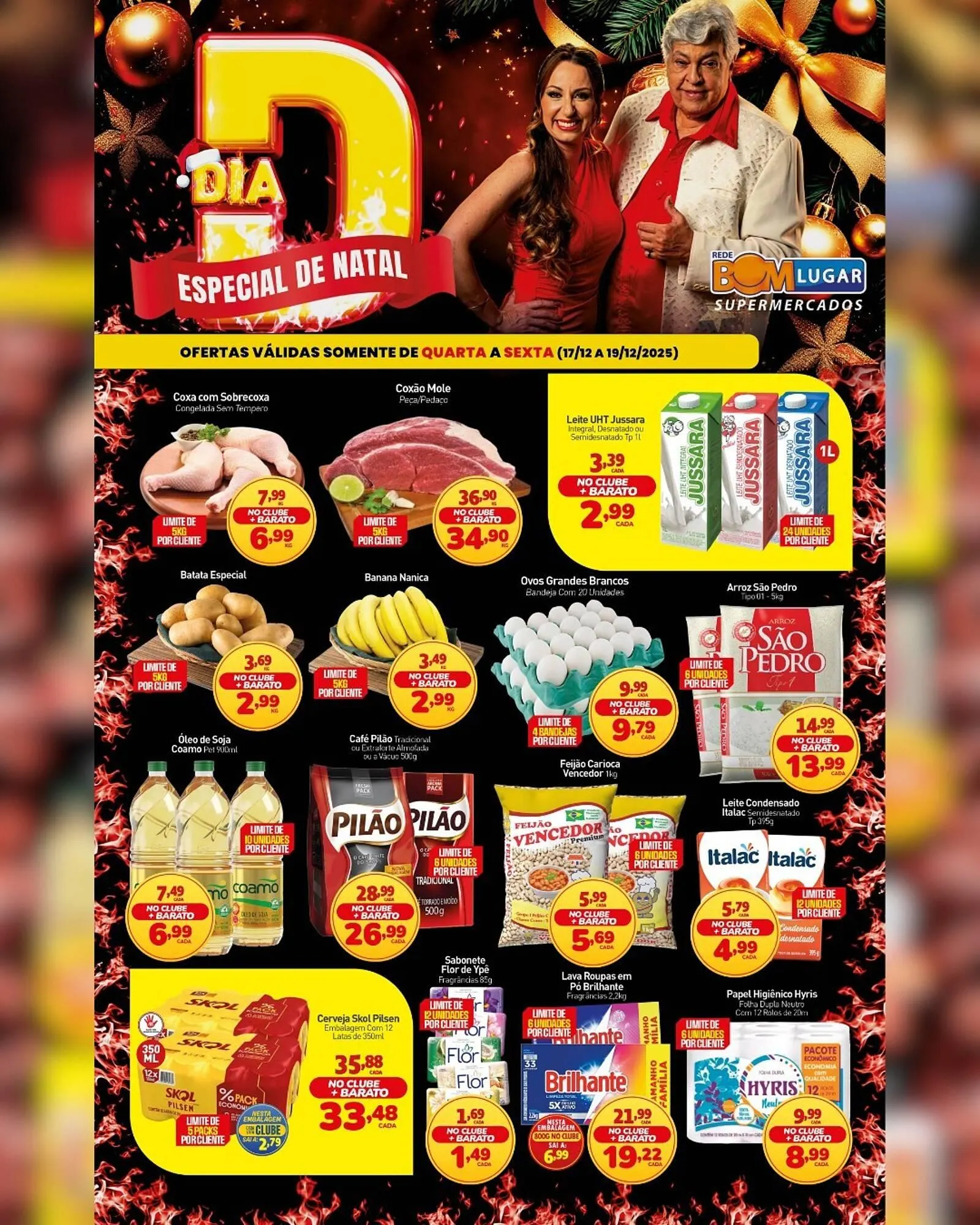 Encarte de Folheto Rede Bom Lugar 17 de dezembro até 19 de dezembro 2025 - Pagina 2