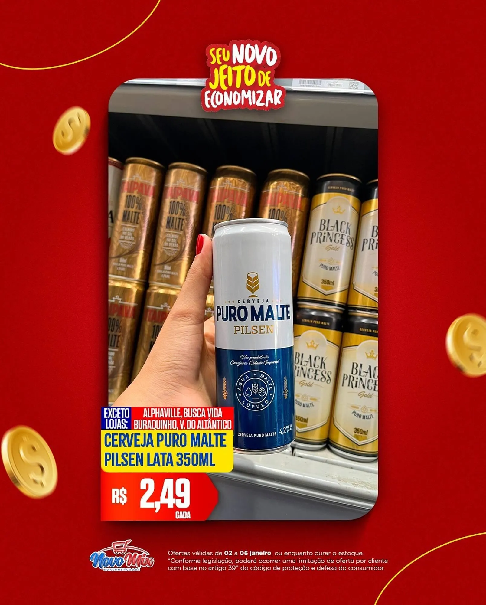 Encarte de Encarte Novo Mix 2 de janeiro até 6 de janeiro 2026 - Pagina 2