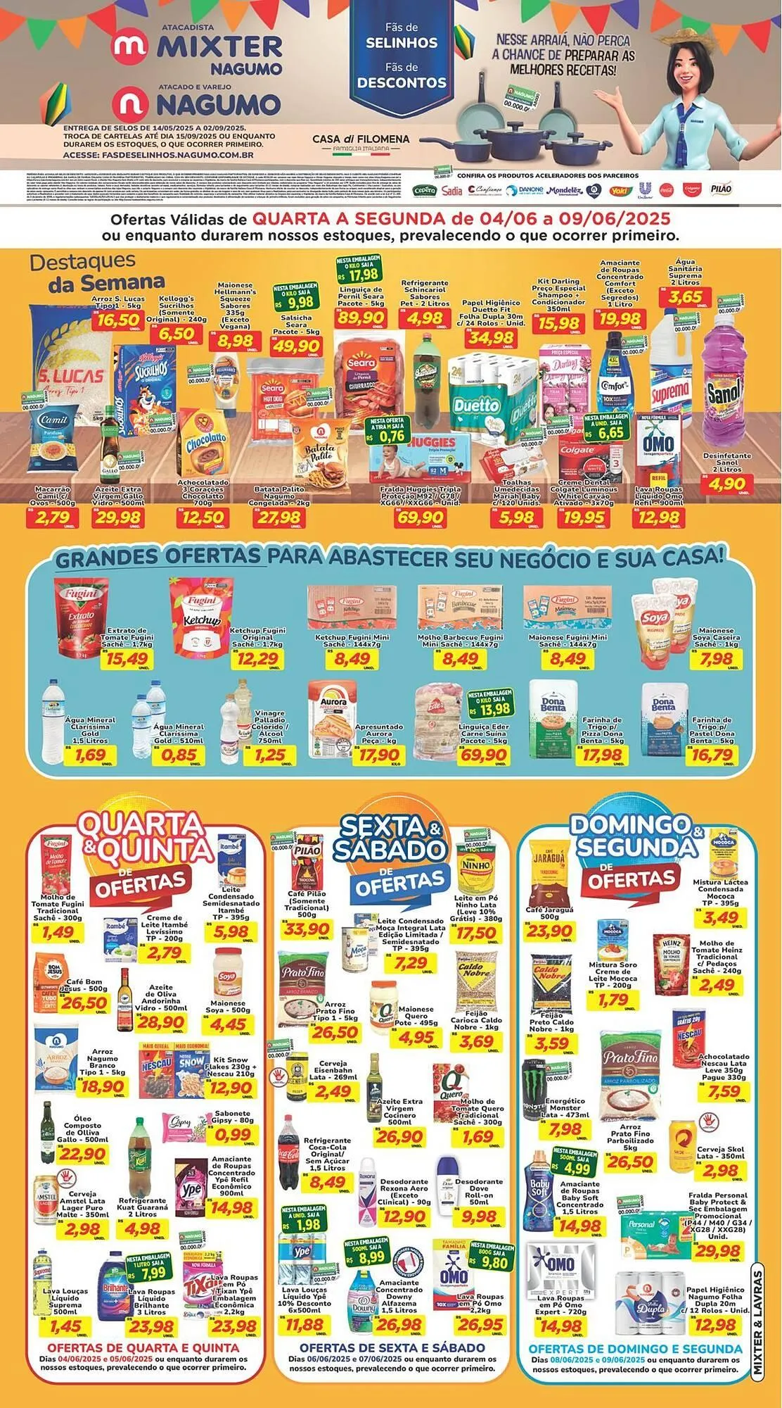Encarte de Catálogo Nagumo 4 de junho até 9 de junho 2025 - Pagina 1
