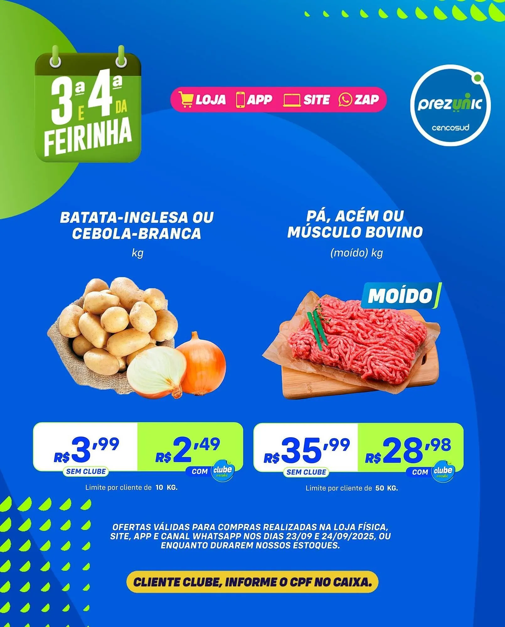 Encarte de Encarte Prezunic 22 de setembro até 23 de setembro 2025 - Pagina 3