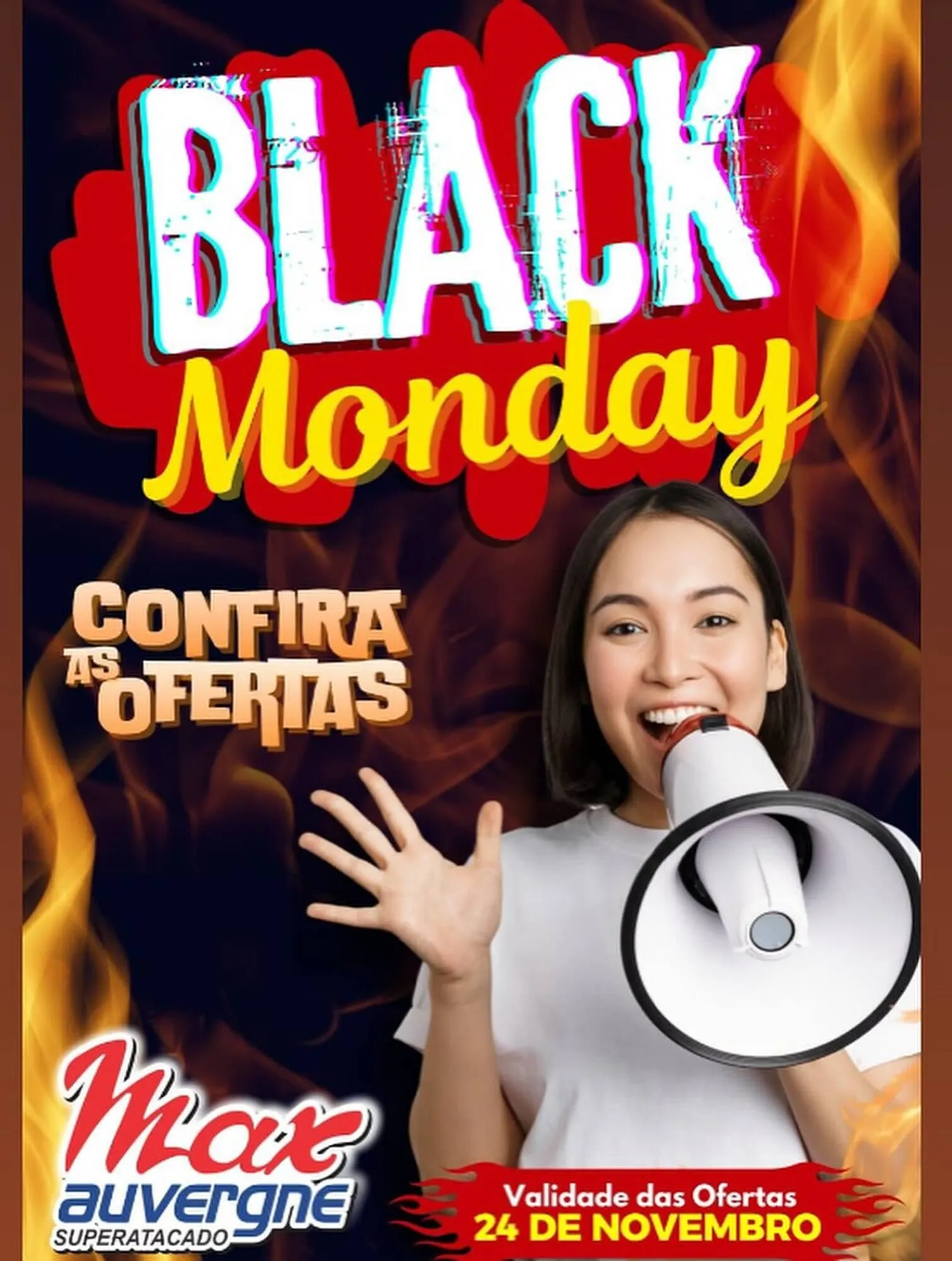 Encarte de Catálogo Max Auvergne Superatacado 24 de novembro até 24 de novembro 2025 - Pagina 1