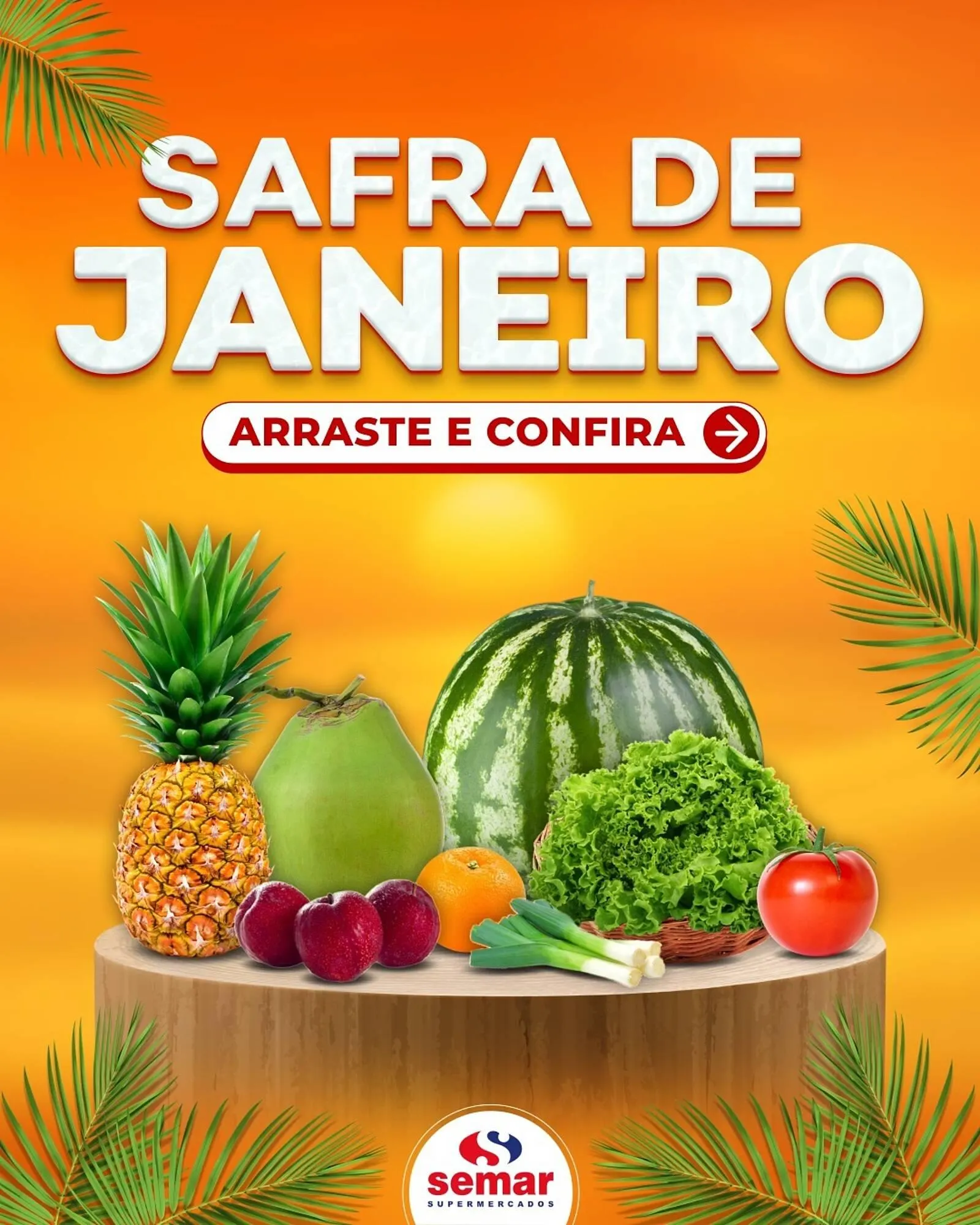 Encarte de Folheto Semar Supermercado 1 de janeiro até 7 de janeiro 2026 - Pagina 1