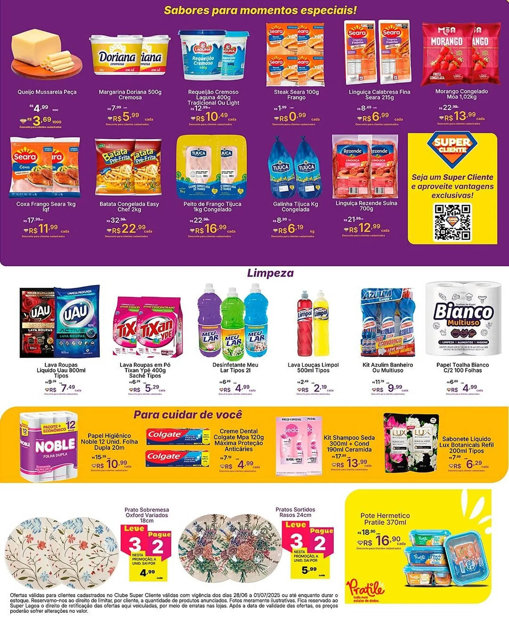 Encarte de Catálogo Super Lagoa 28 de junho até 1 de julho 2025 - Pagina 3