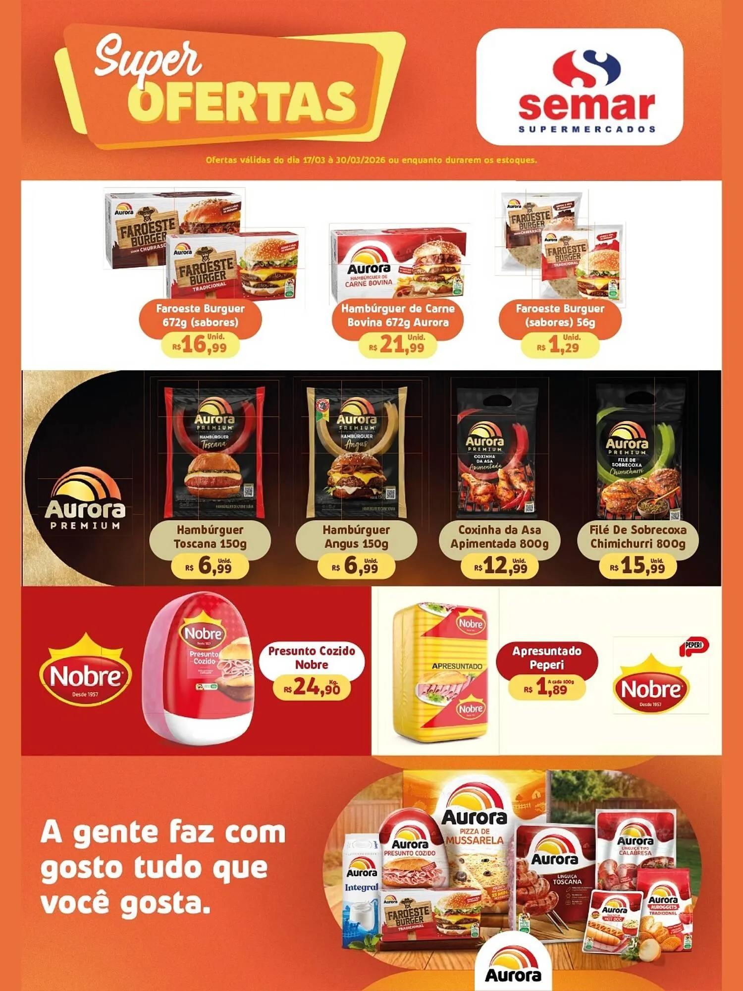 Encarte de Folheto Semar Supermercado 17 de março até 30 de março 2026 - Pagina 2