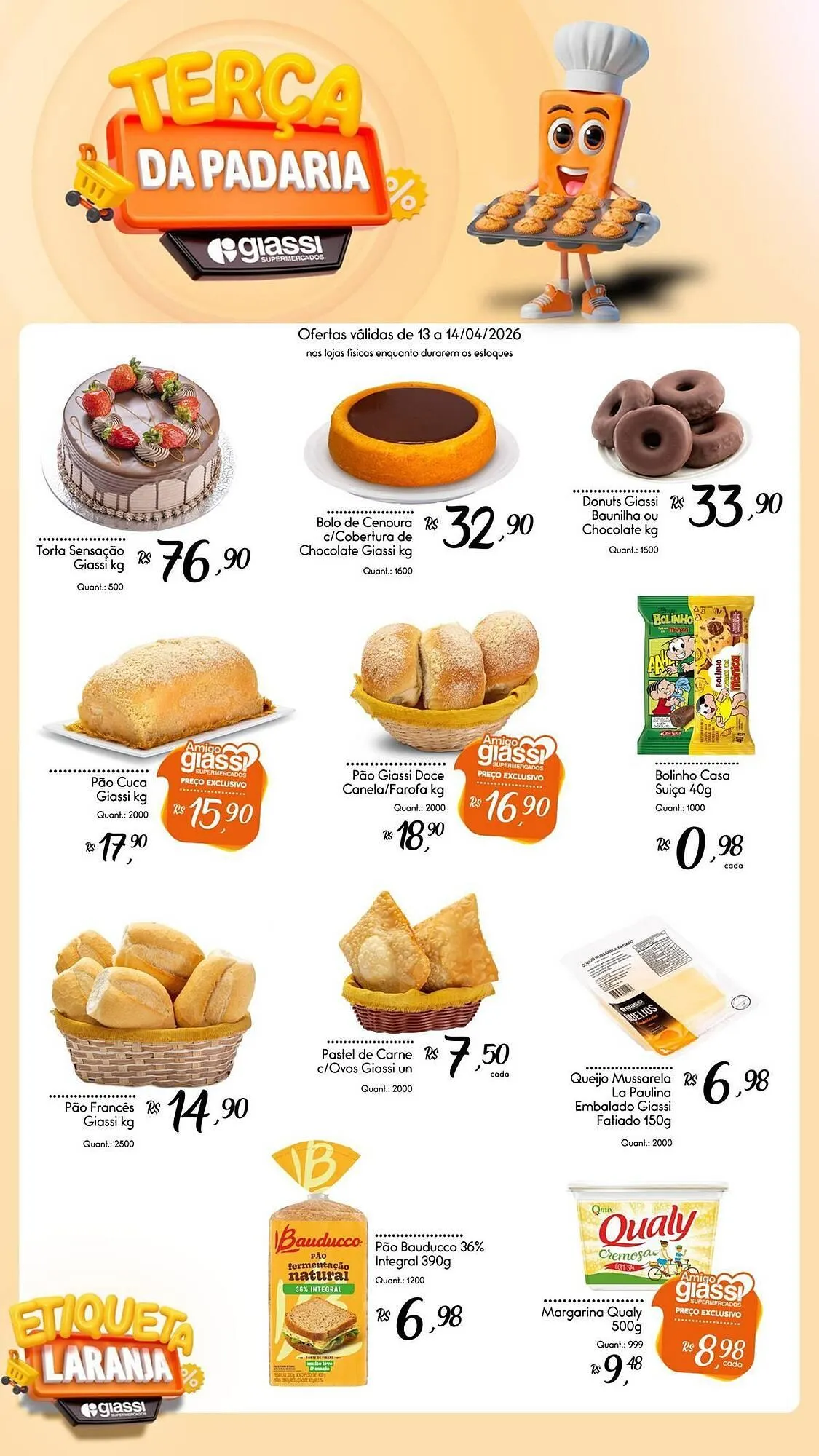 Encarte de Encarte Giassi Supermercados 13 de abril até 14 de abril 2026 - Pagina 3