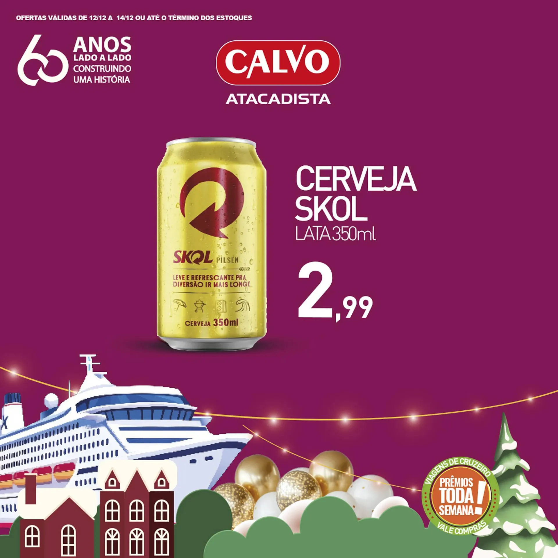 Encarte de Folheto Calvo Atacadista 12 de dezembro até 14 de dezembro 2025 - Pagina 2