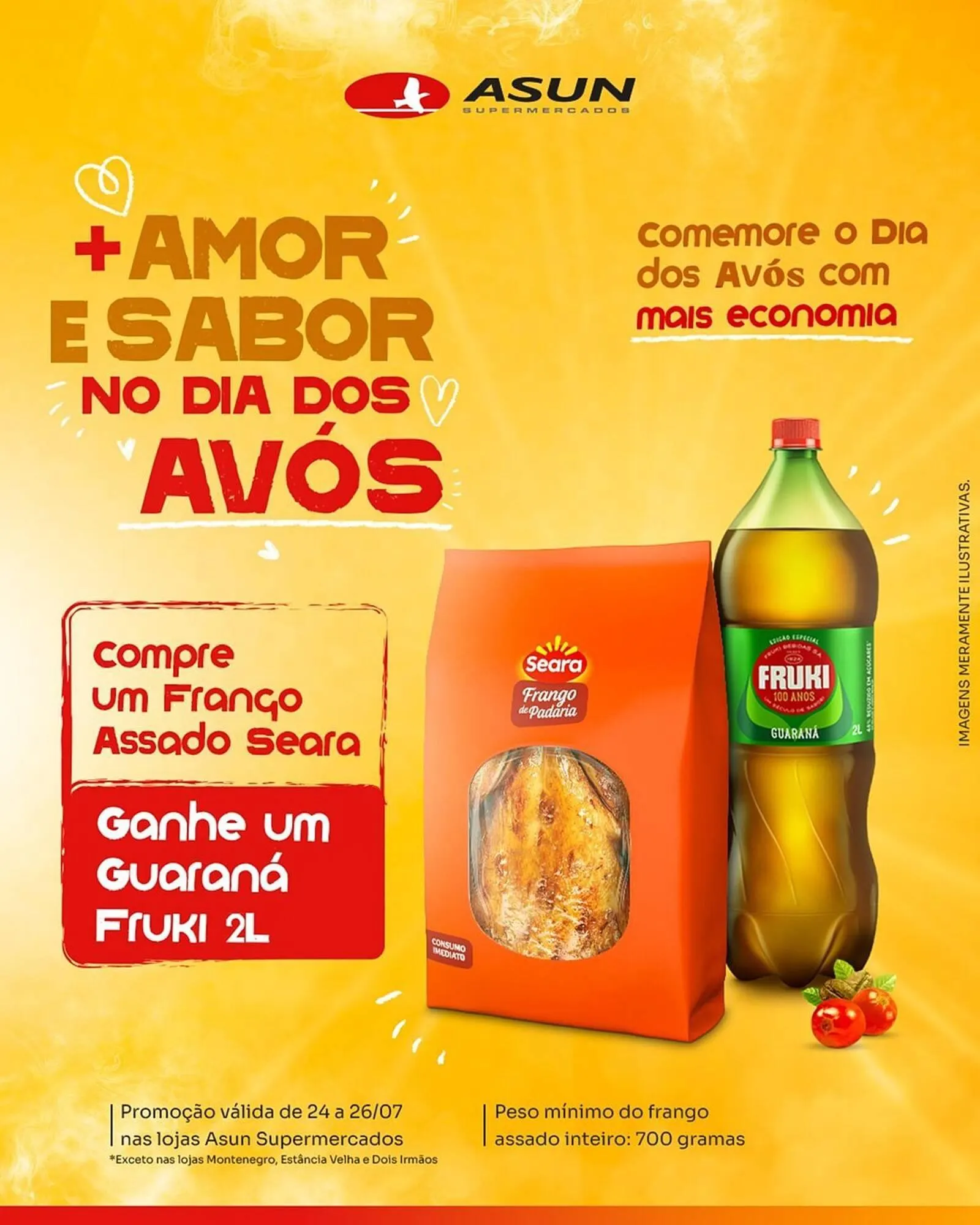 Encarte de Catálogo Asun 24 de julho até 26 de julho 2025 - Pagina 1