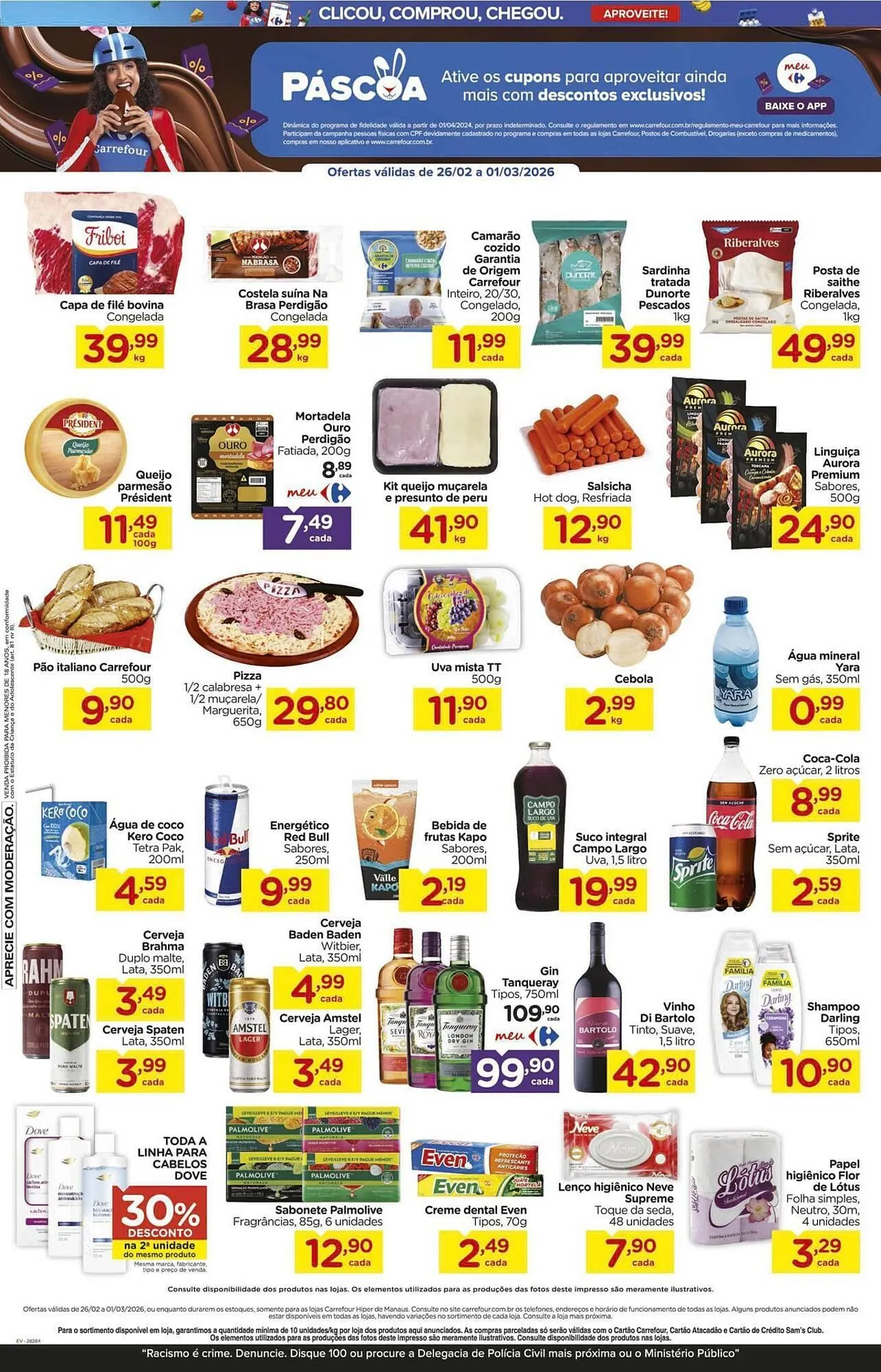 Encarte de Folheto Carrefour 26 de fevereiro até 1 de março 2026 - Pagina 2