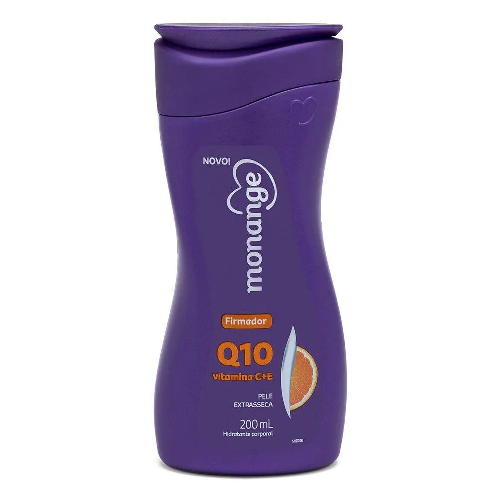 Hidratante Monange Firmador Q10 Vitamina C + E – Pele Extrasseca com Ação Desodorante 200ml
