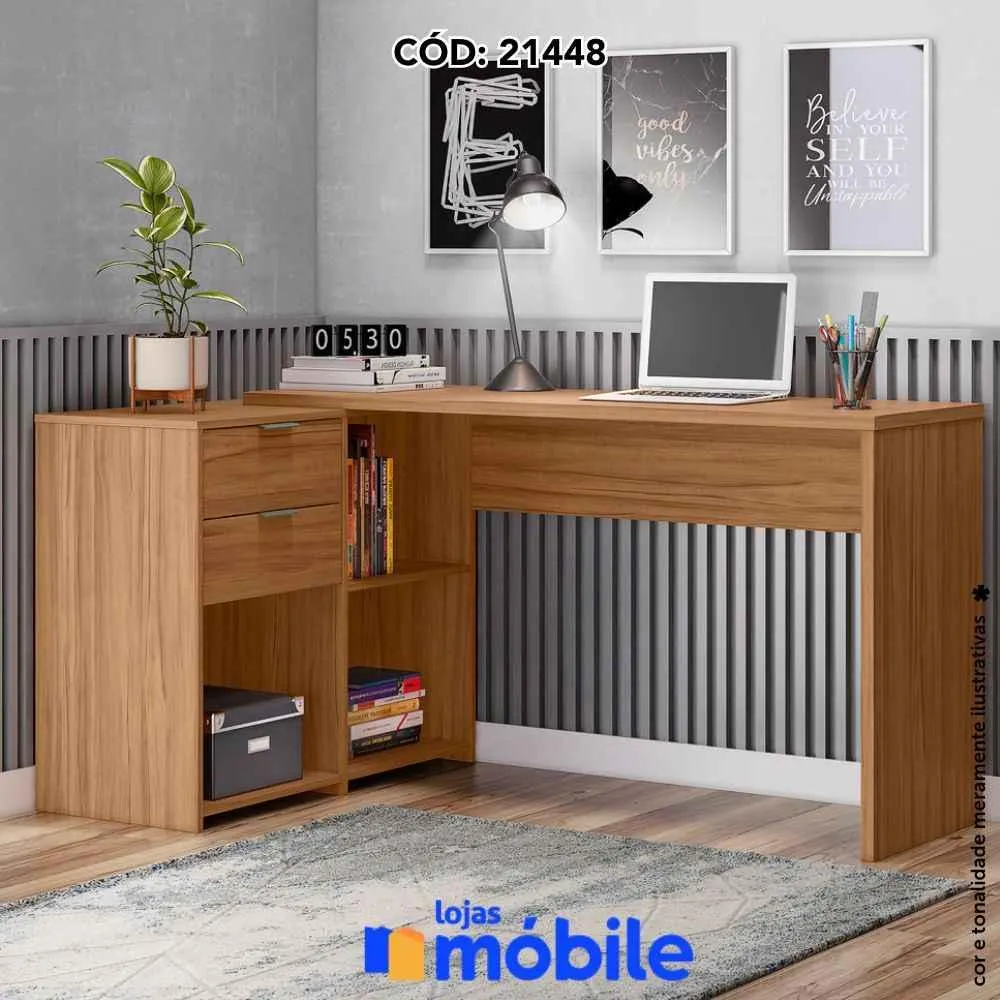 Mesa Office 4 nichos (21448)