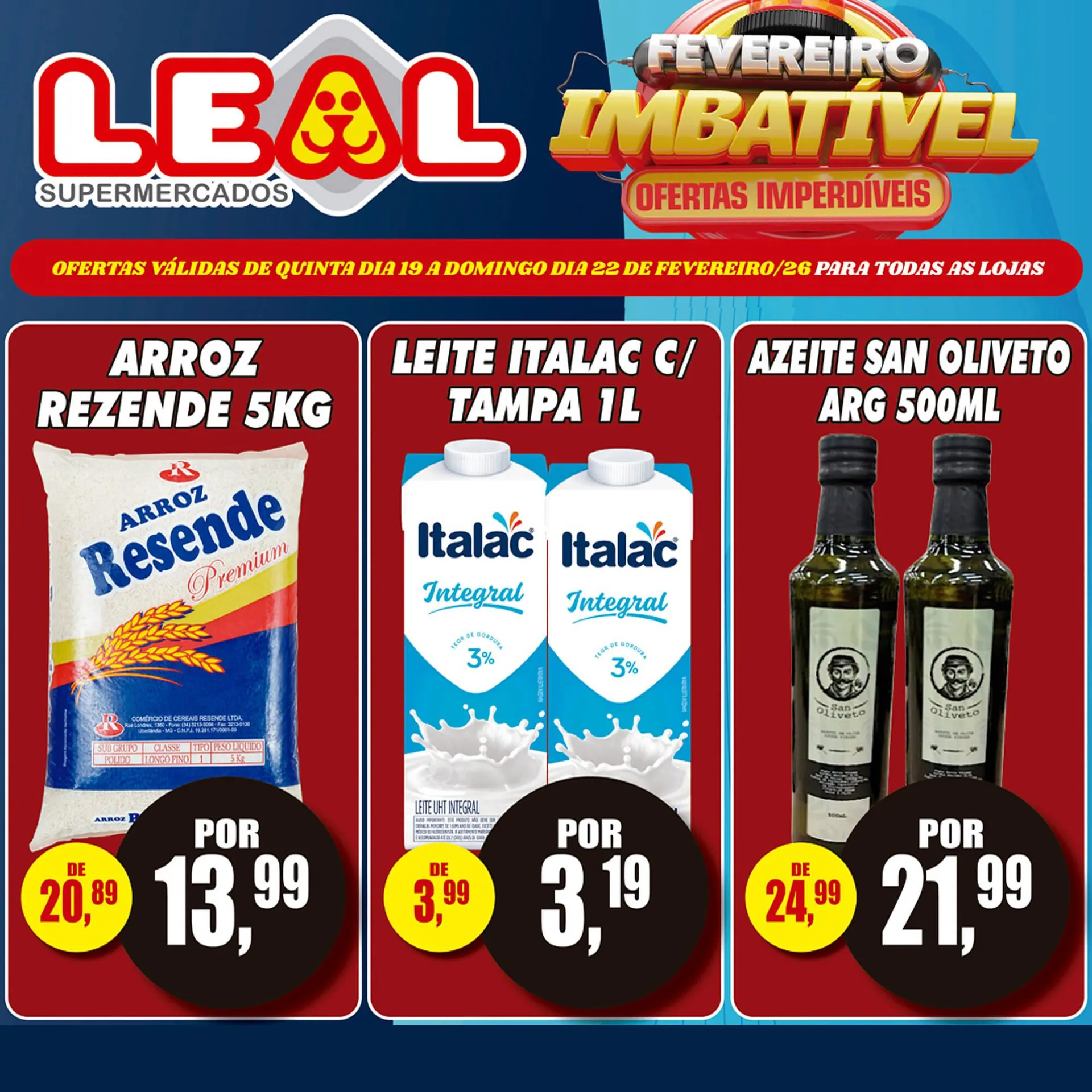 Encarte de Folheto Supermercado leal 19 de fevereiro até 22 de fevereiro 2026 - Pagina 2