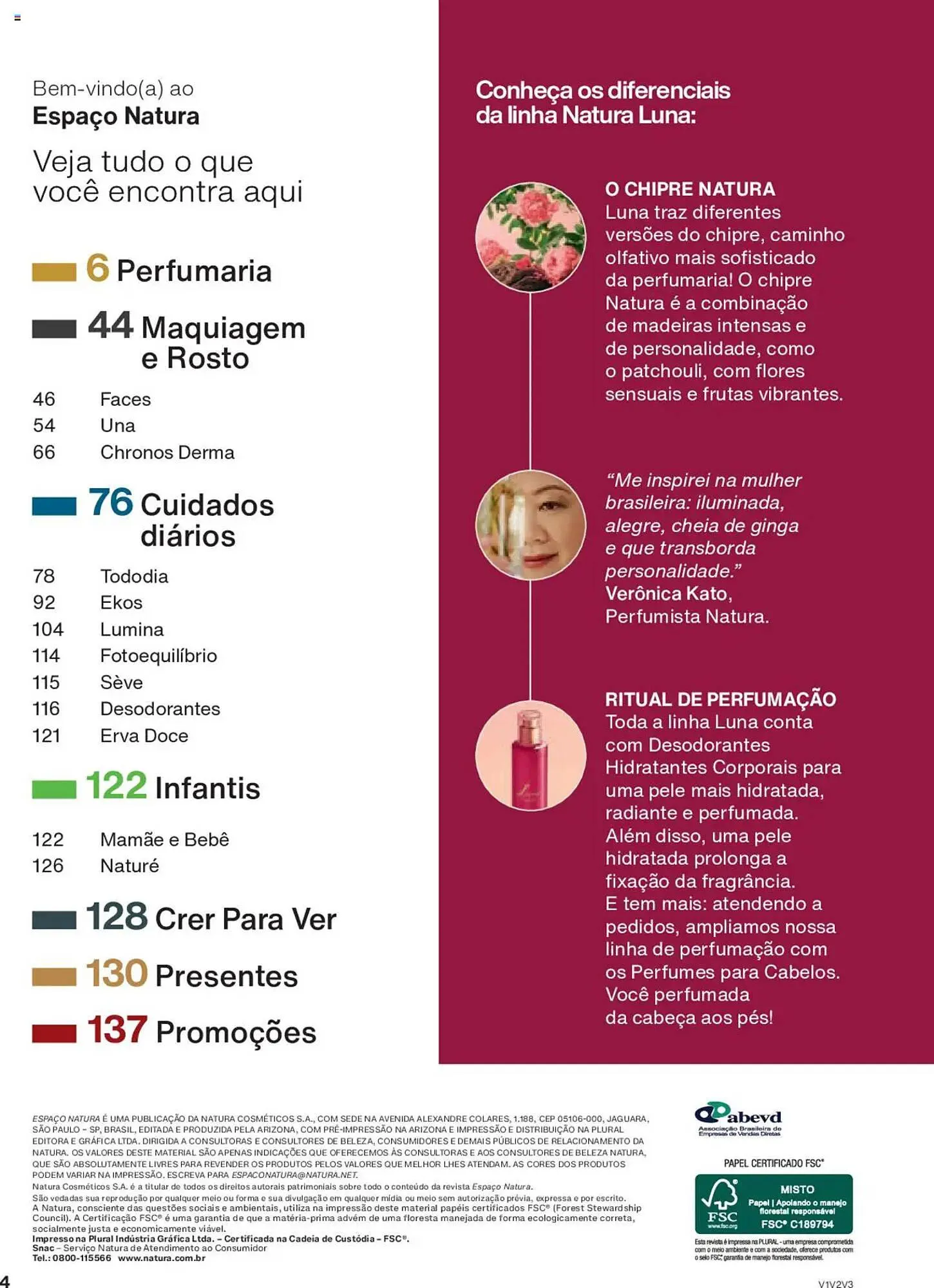 Encarte de Catálogo Natura 8 de julho até 5 de agosto 2025 - Pagina 4