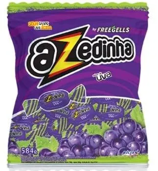 Bala Azedinha Uva 600g