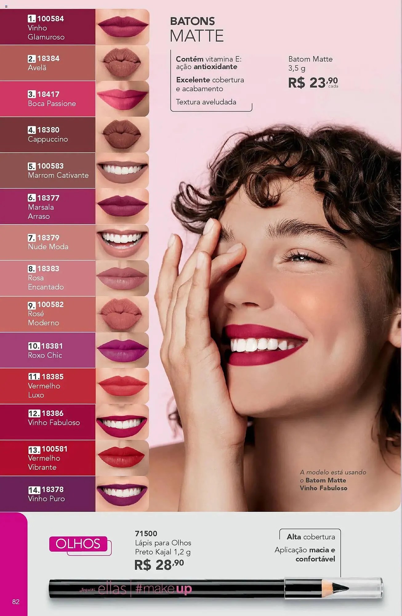 Encarte de Catálogo Jequiti 30 de janeiro até 20 de fevereiro 2026 - Pagina 82