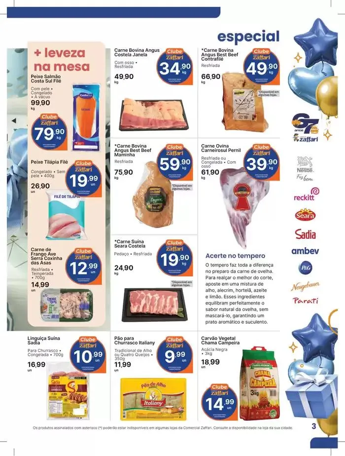 Encarte de 67 Anos Comercial Zaffari 4 de outubro até 13 de outubro 2024 - Pagina 3