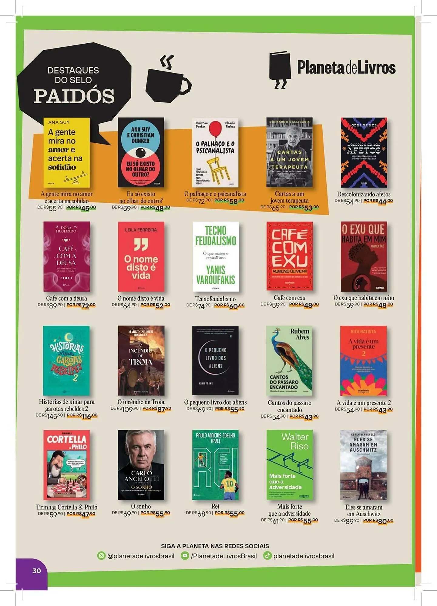 Encarte de Catálogo Livraria Leitura 2 de março até 31 de março 2026 - Pagina 30