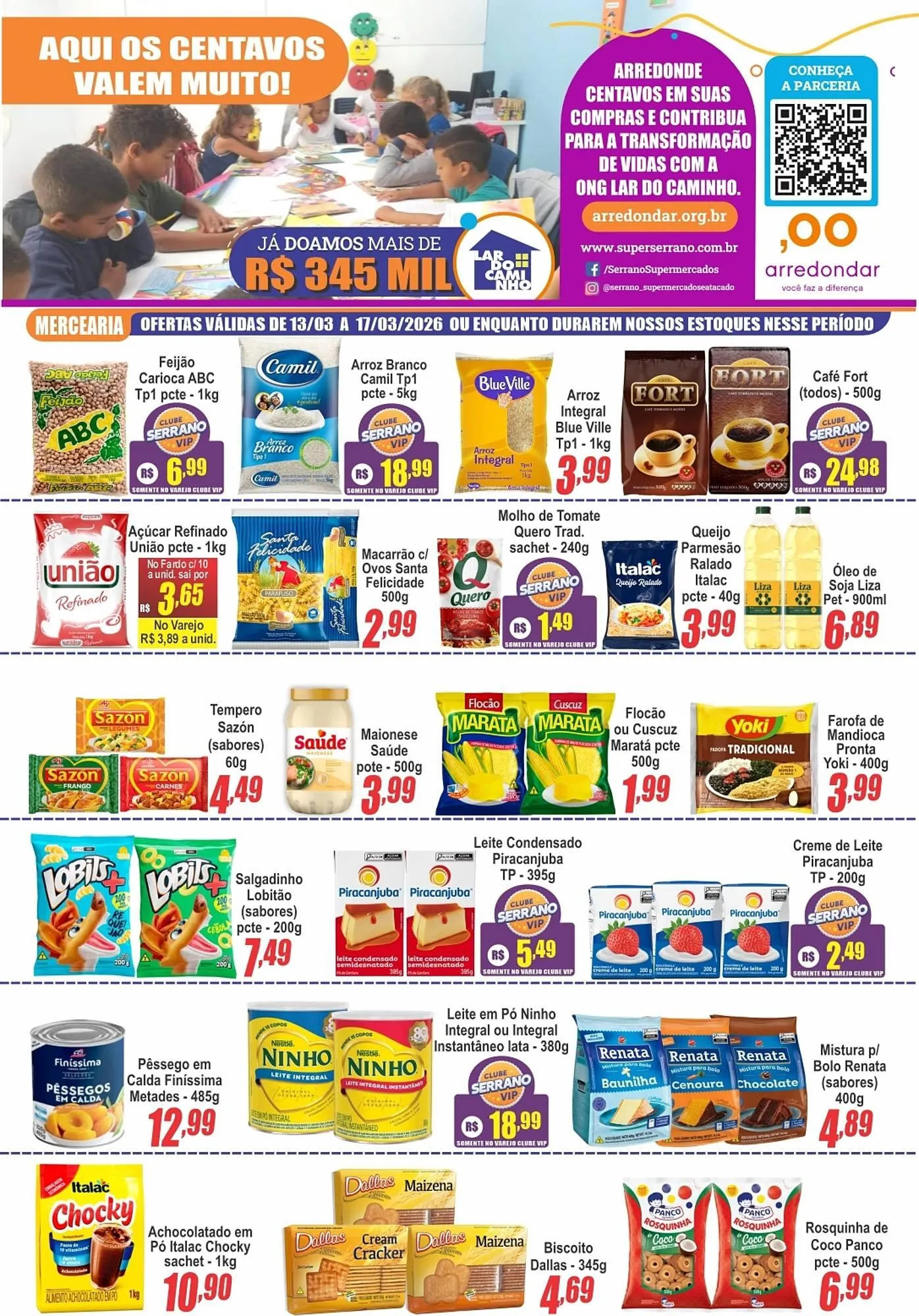 Encarte de Catálogo Serrano Supermercado 10 de março até 17 de março 2026 - Pagina 4