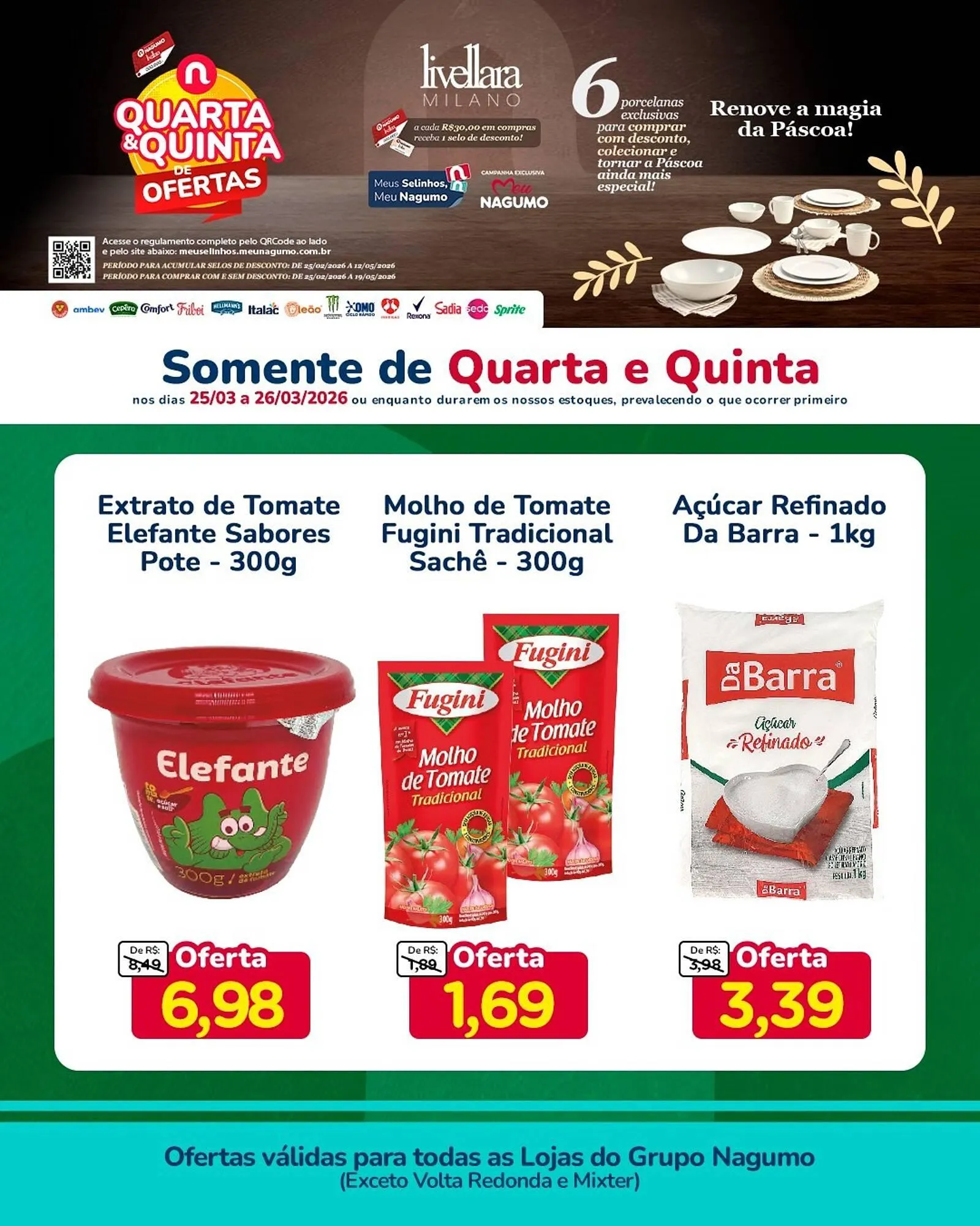 Encarte de Folheto Nagumo 25 de março até 26 de março 2026 - Pagina 1