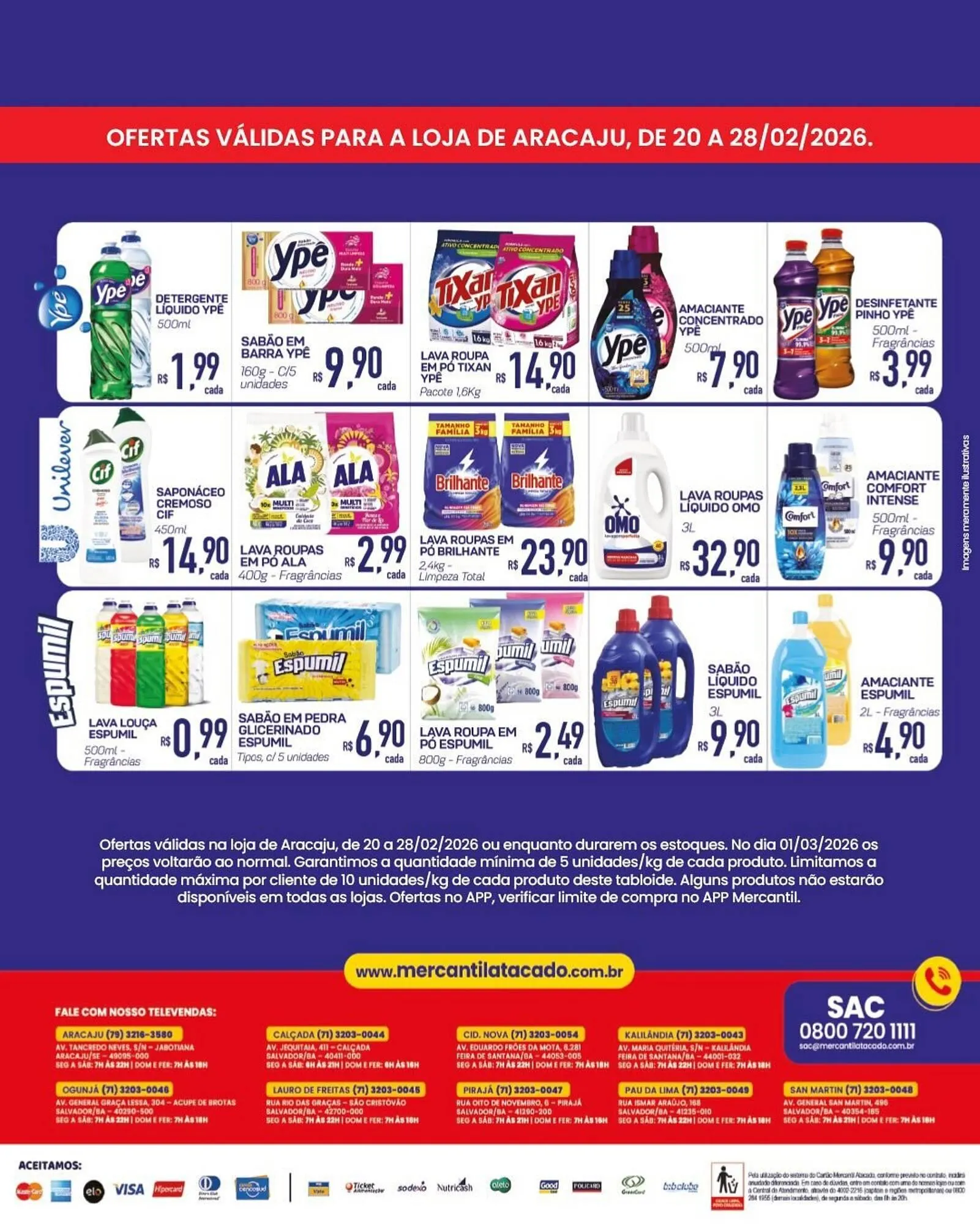 Encarte de Folheto Mercantil Rodrigues 20 de fevereiro até 28 de fevereiro 2026 - Pagina 3