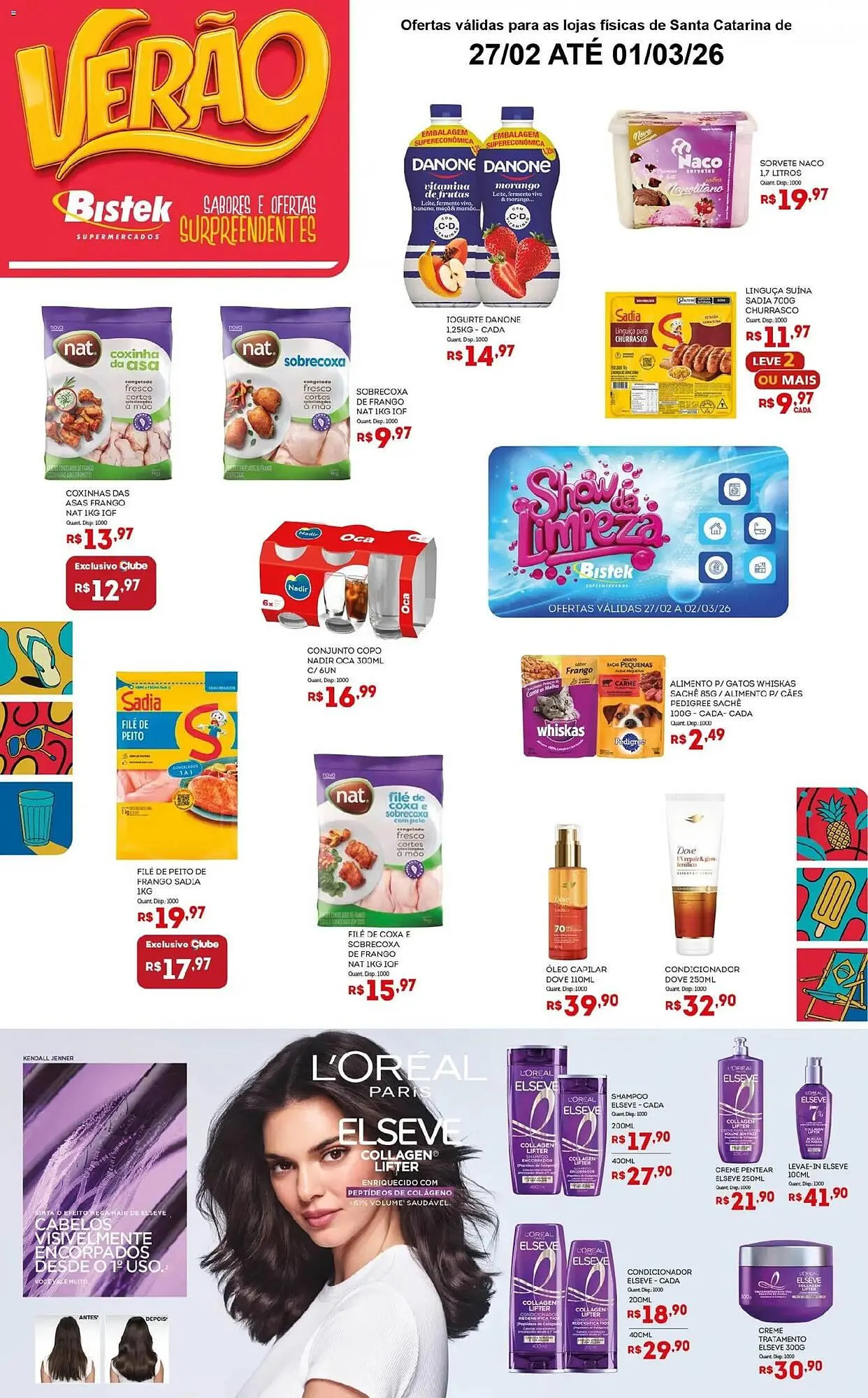 Encarte de Encarte Bistek Supermercados 27 de fevereiro até 1 de março 2026 - Pagina 2