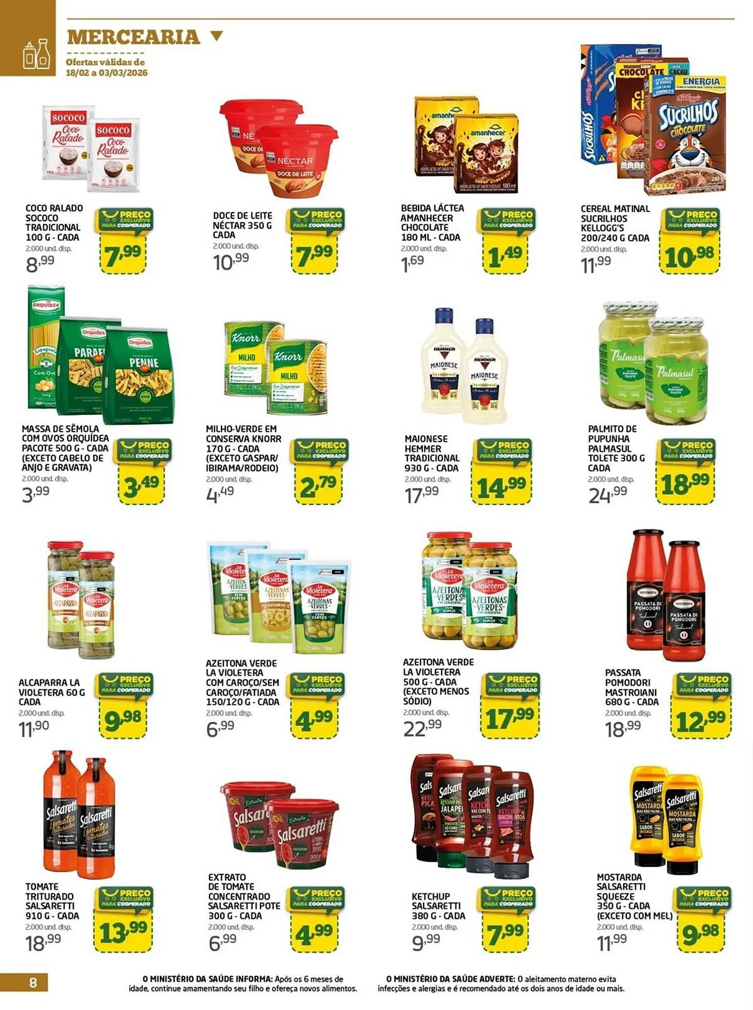 Encarte de Tabloide Cooper 18 de fevereiro até 3 de março 2026 - Pagina 8