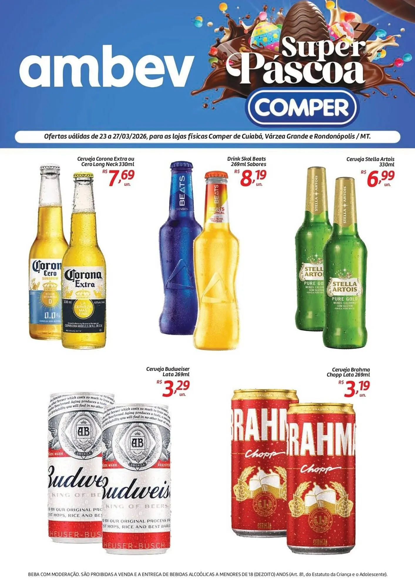Encarte de Folheto Comper 23 de março até 27 de março 2026 - Pagina 1