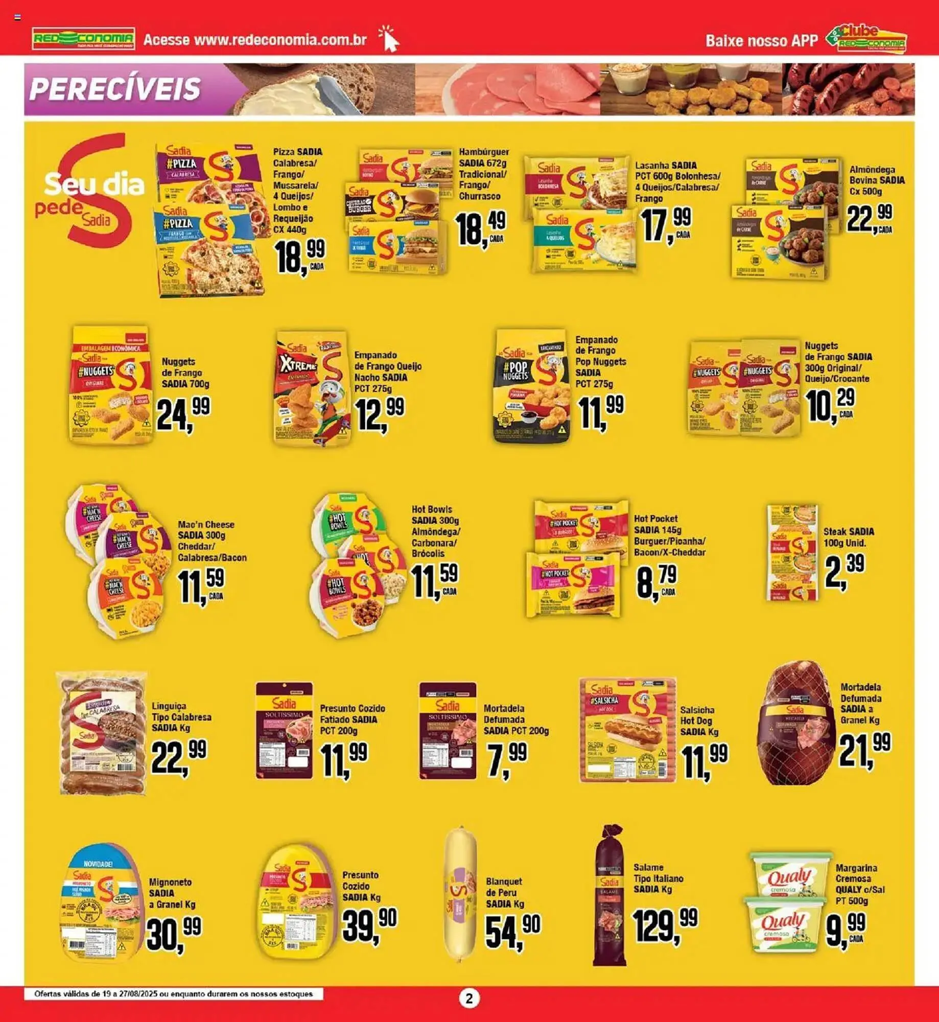 Encarte de Catálogo Redeconomia 19 de agosto até 27 de agosto 2025 - Pagina 2