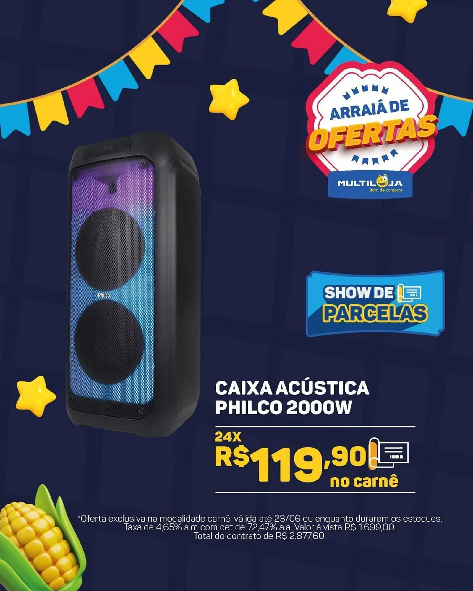 Encarte de Catálogo Multiloja 19 de junho até 23 de junho 2025 - Pagina 8