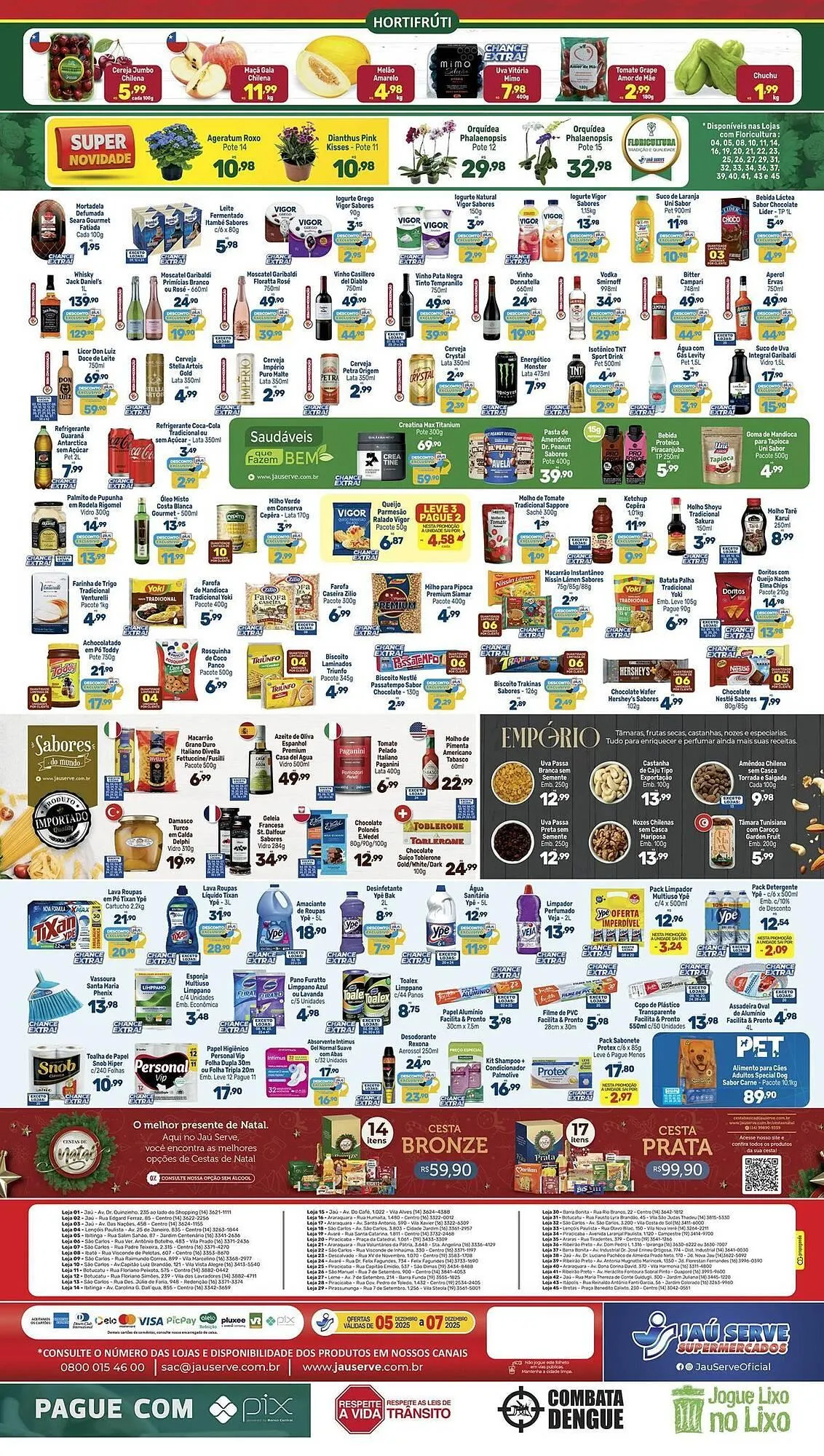 Encarte de Catálogo Supermercados Jau Serve 5 de dezembro até 7 de dezembro 2025 - Pagina 2