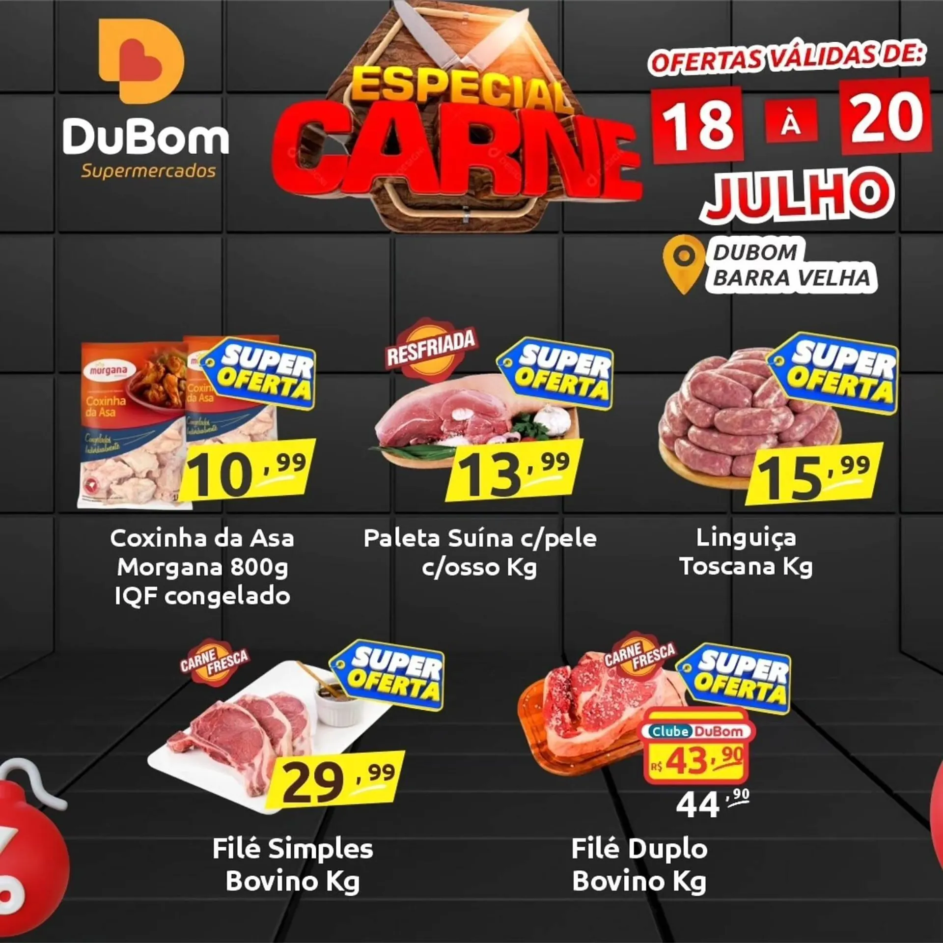 Encarte de Catálogo Dubom Supermercados 18 de julho até 20 de julho 2025 - Pagina 2