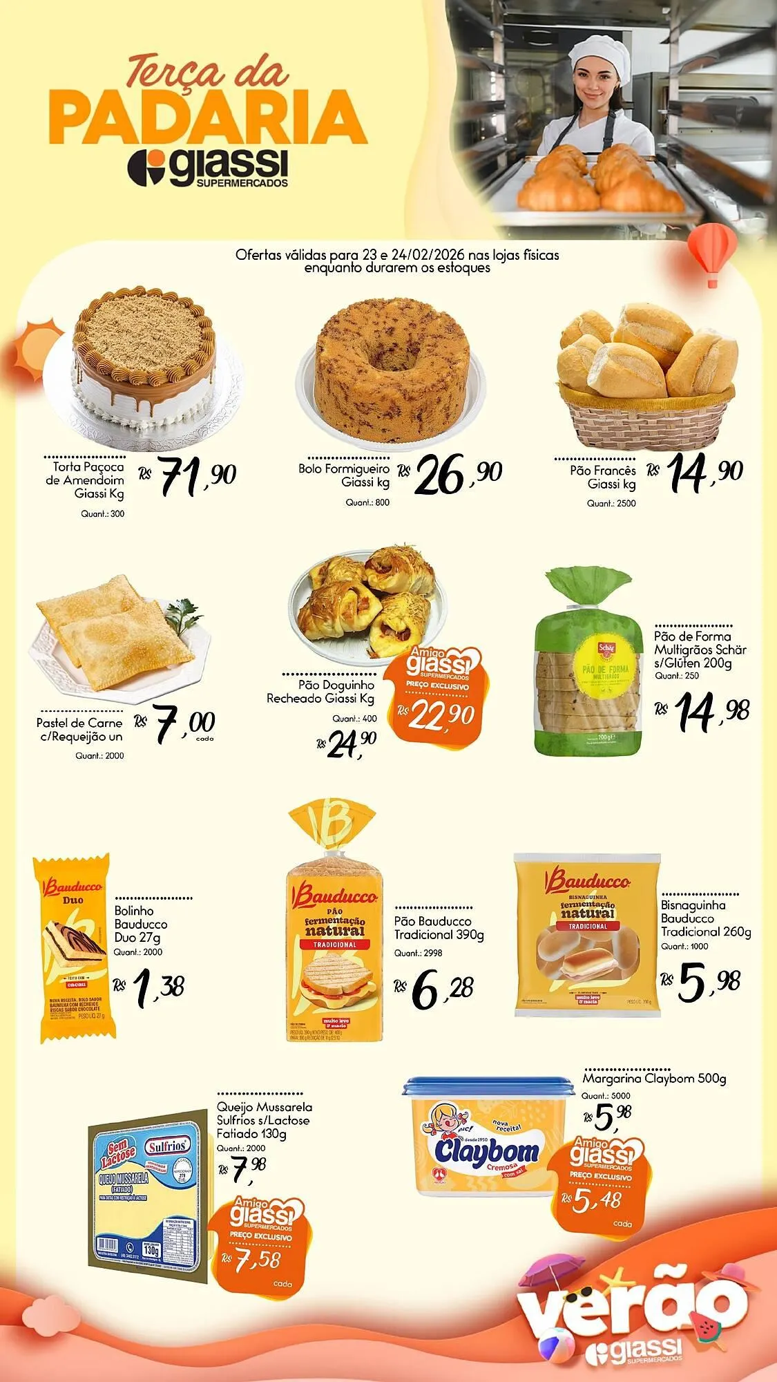 Encarte de Encarte Giassi Supermercados 23 de fevereiro até 24 de fevereiro 2026 - Pagina 3