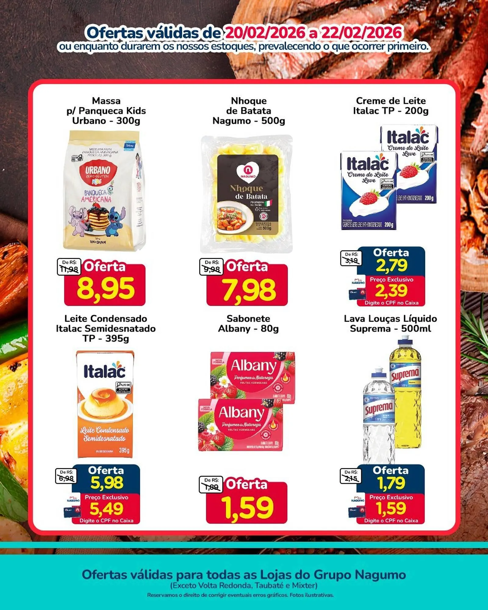 Encarte de Folheto Nagumo 21 de fevereiro até 22 de fevereiro 2026 - Pagina 2