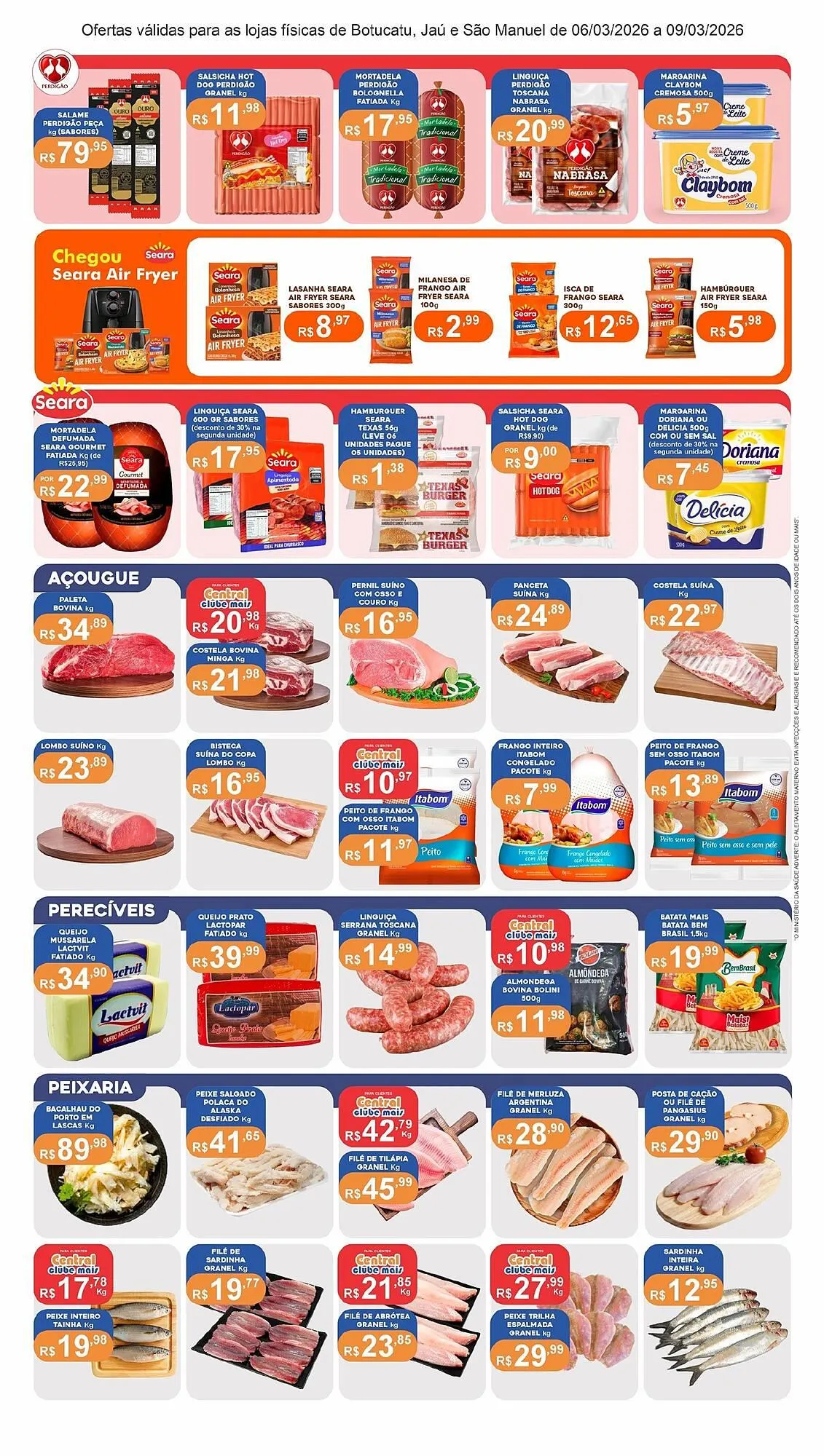 Encarte de Catálogo Central Supermercados 6 de março até 9 de março 2026 - Pagina 2
