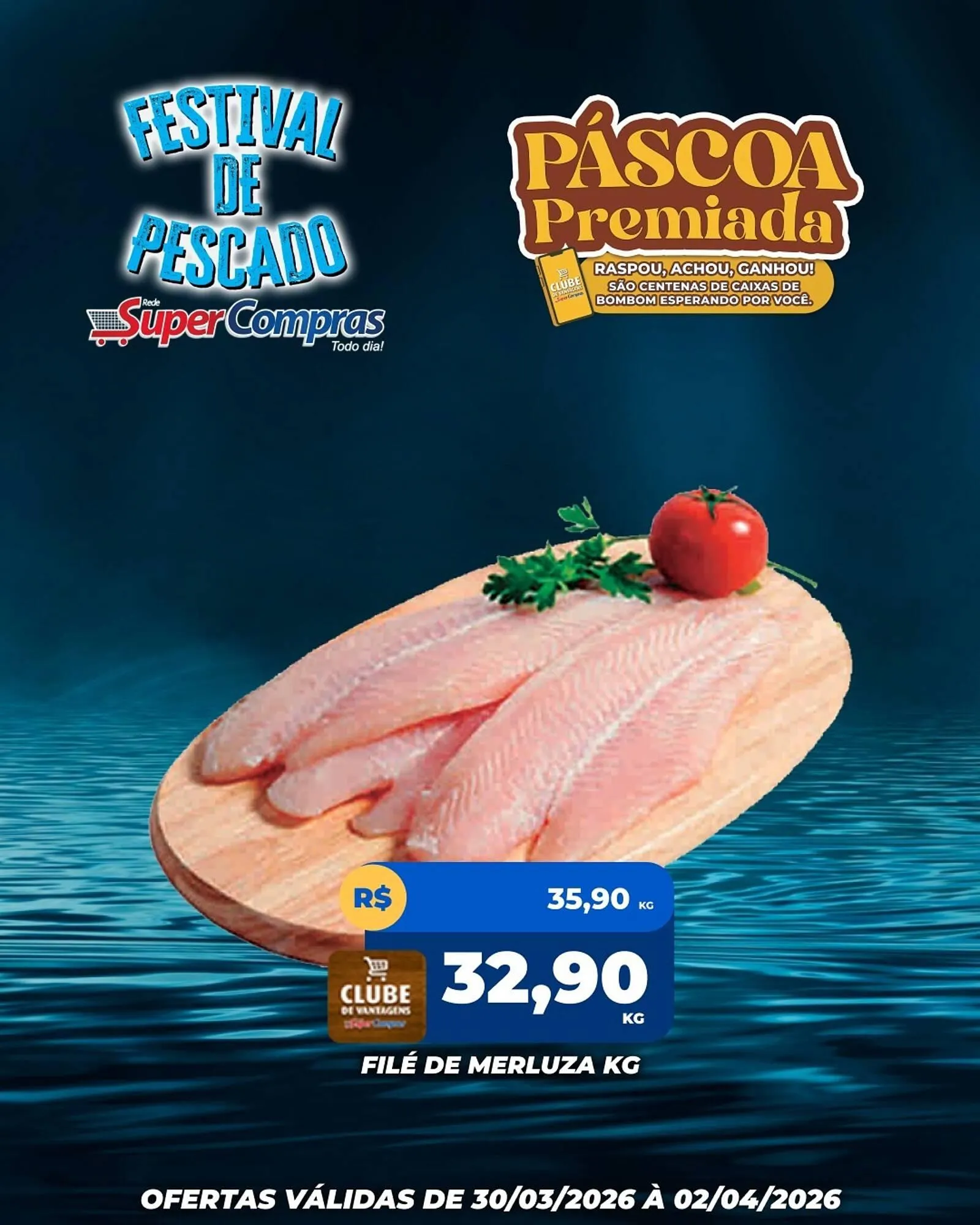 Encarte de Encarte Rede Super Compras 31 de março até 2 de abril 2026 - Pagina 1