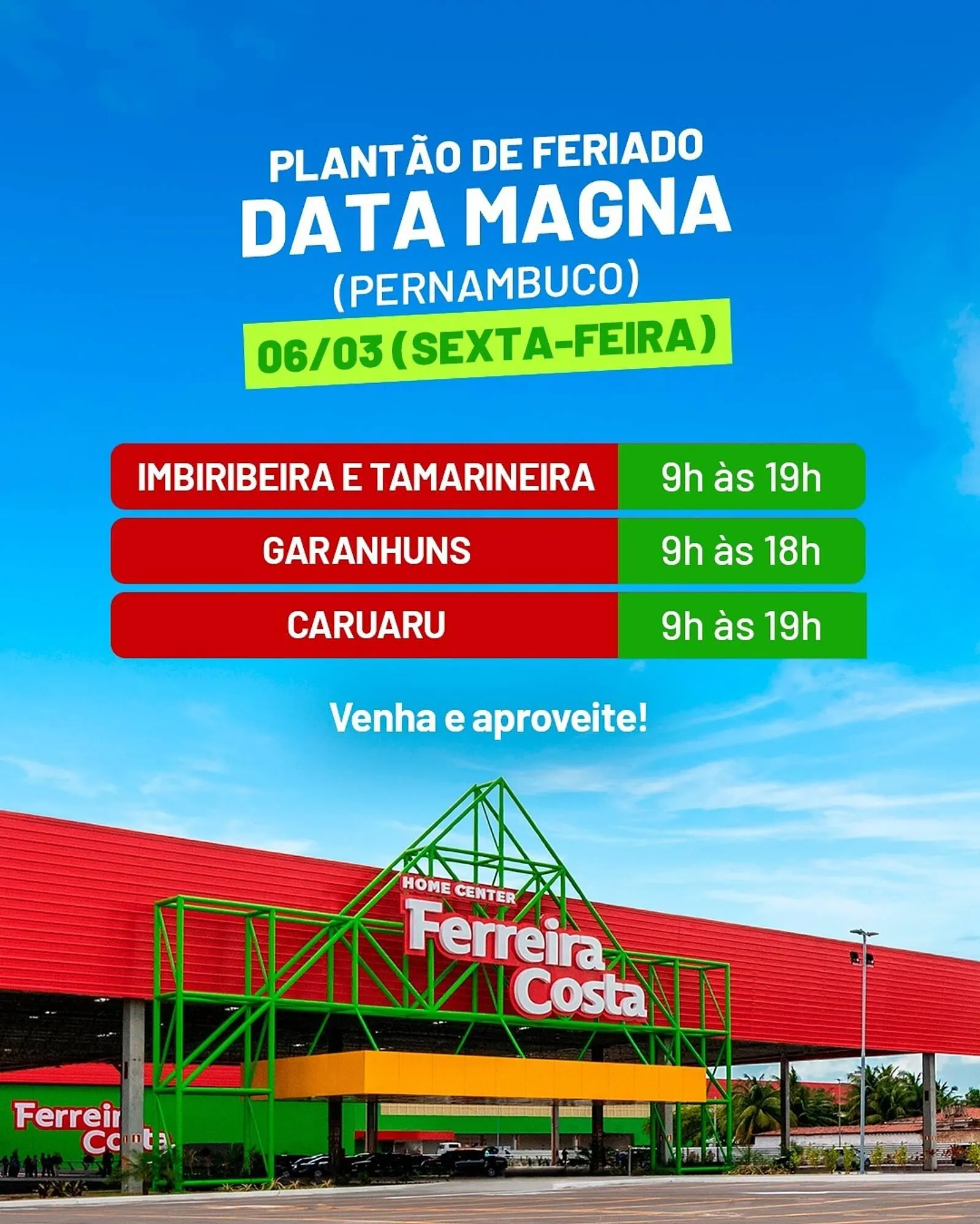 Encarte de Encarte Ferreira Costa 5 de março até 6 de março 2026 - Pagina 1