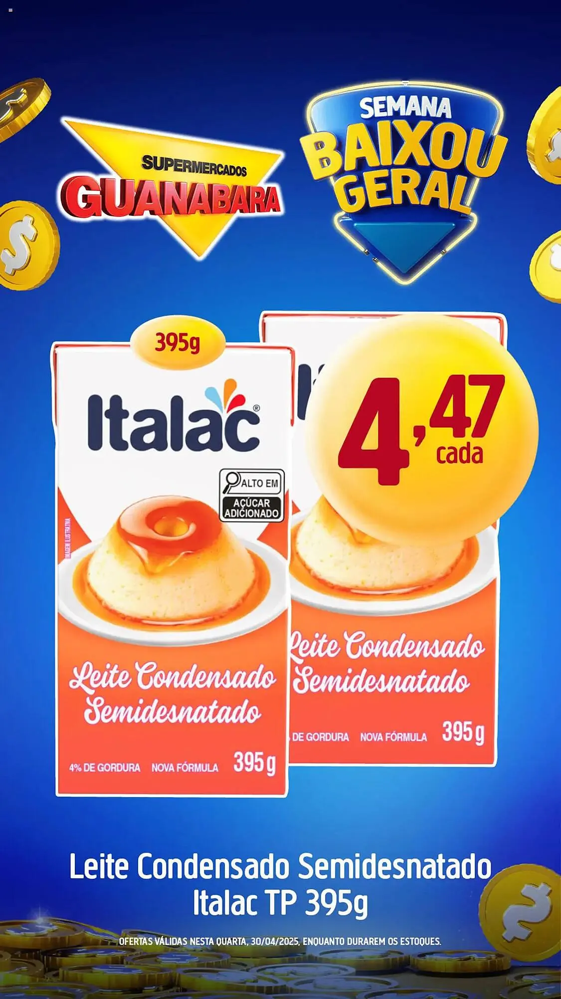 Encarte de Catálogo Supermercados Guanabara 30 de abril até 30 de abril 2025 - Pagina 8