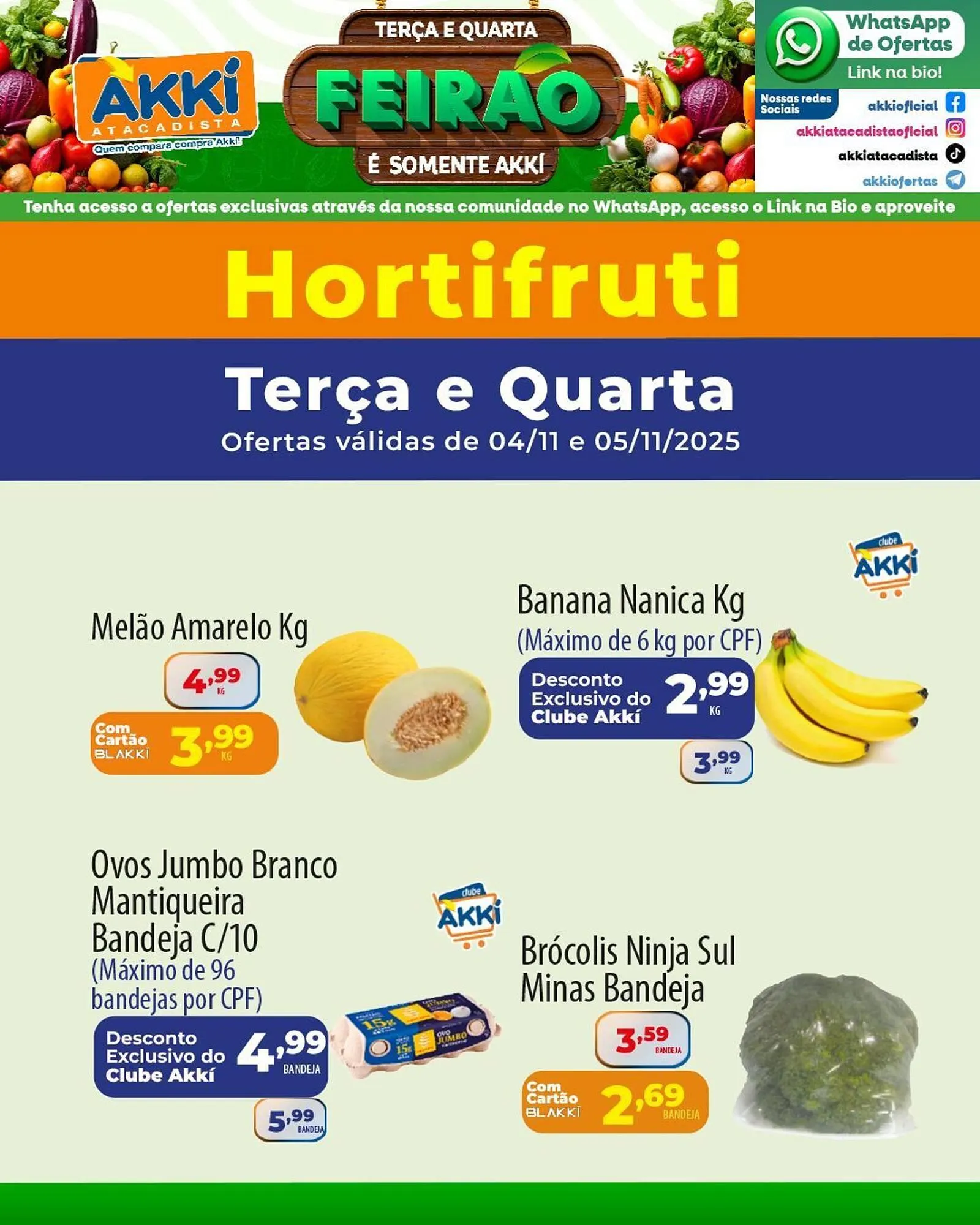 Encarte de Folheto Akki Atacadista 3 de novembro até 5 de novembro 2025 - Pagina 3